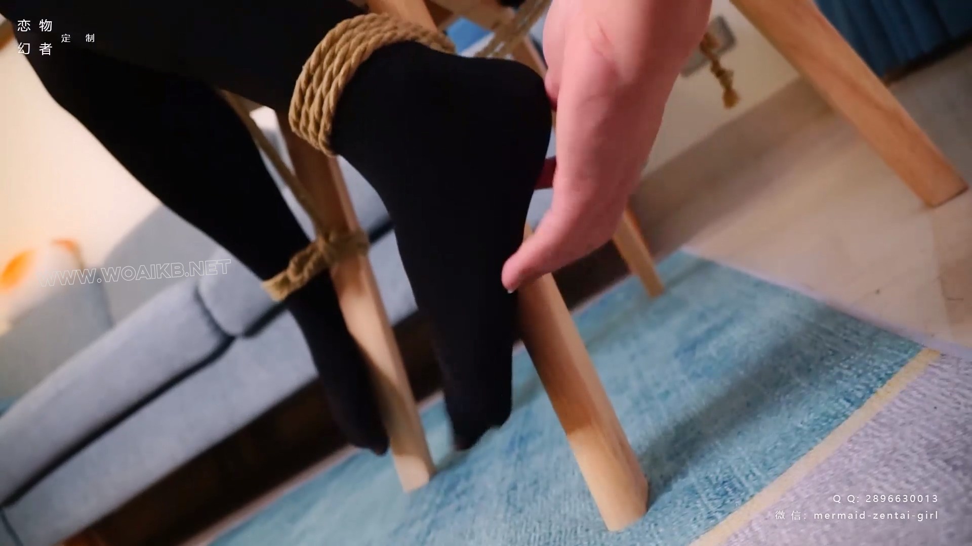 黑丝女仆服从性测试！驷马捆绑+口球+日式猿辔捂嘴调教，塞进毛绒贝壳玩偶闷热全包 预览图