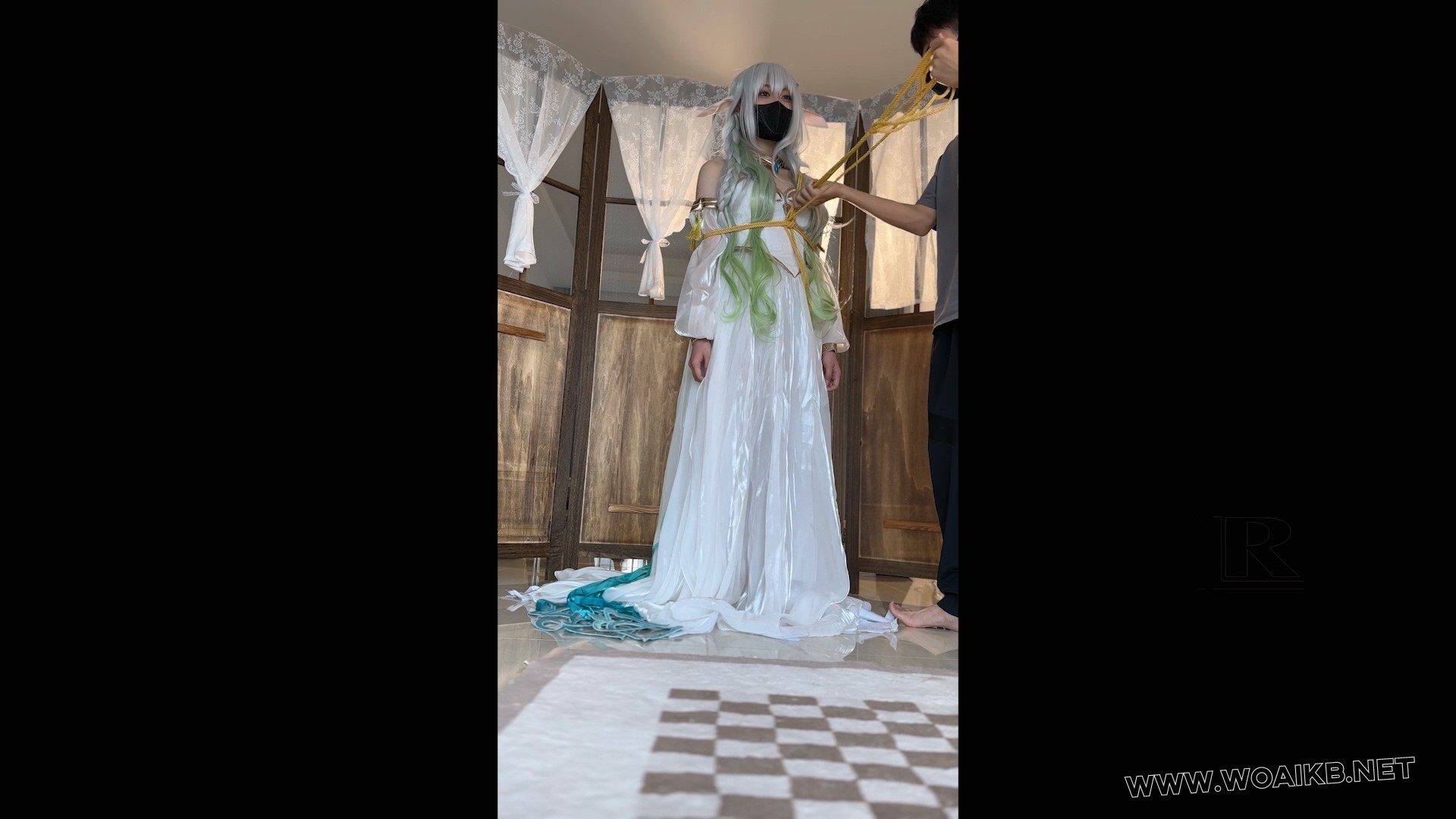 雁一x泽楼cosplay大慈树王双人拘束 预览图