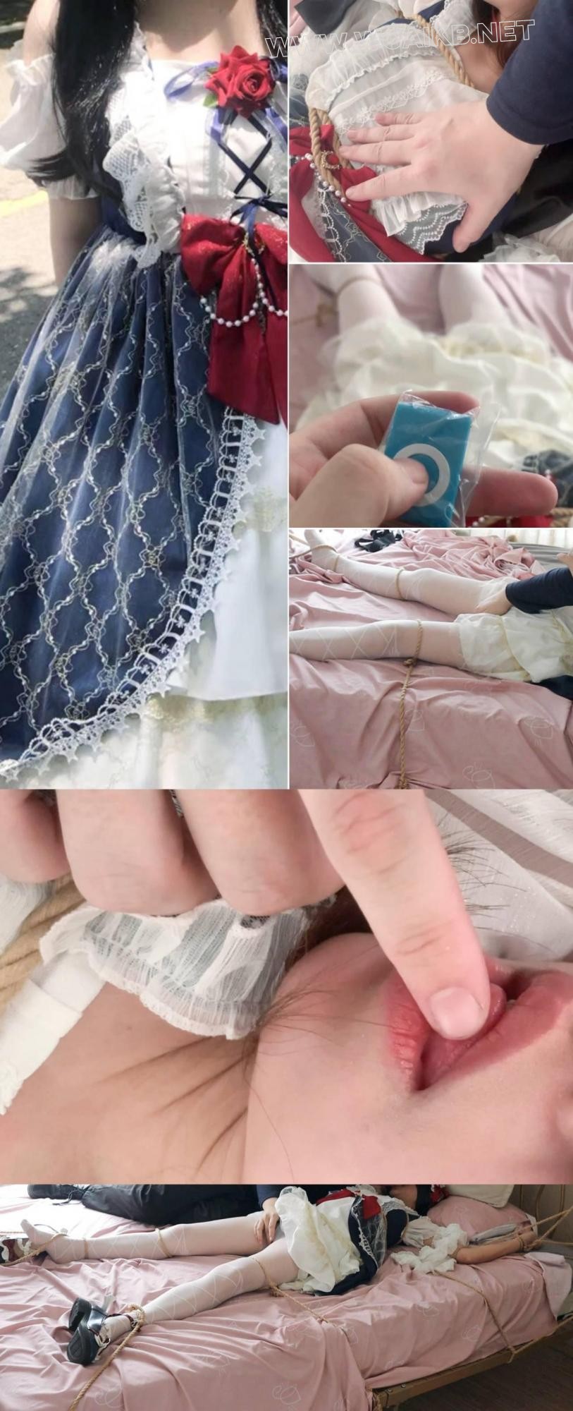 白雪公主的落难日记 绝对纯真的处女指令，当公主被骗绑到床上，开始用玩具调教懵懂… 封面图