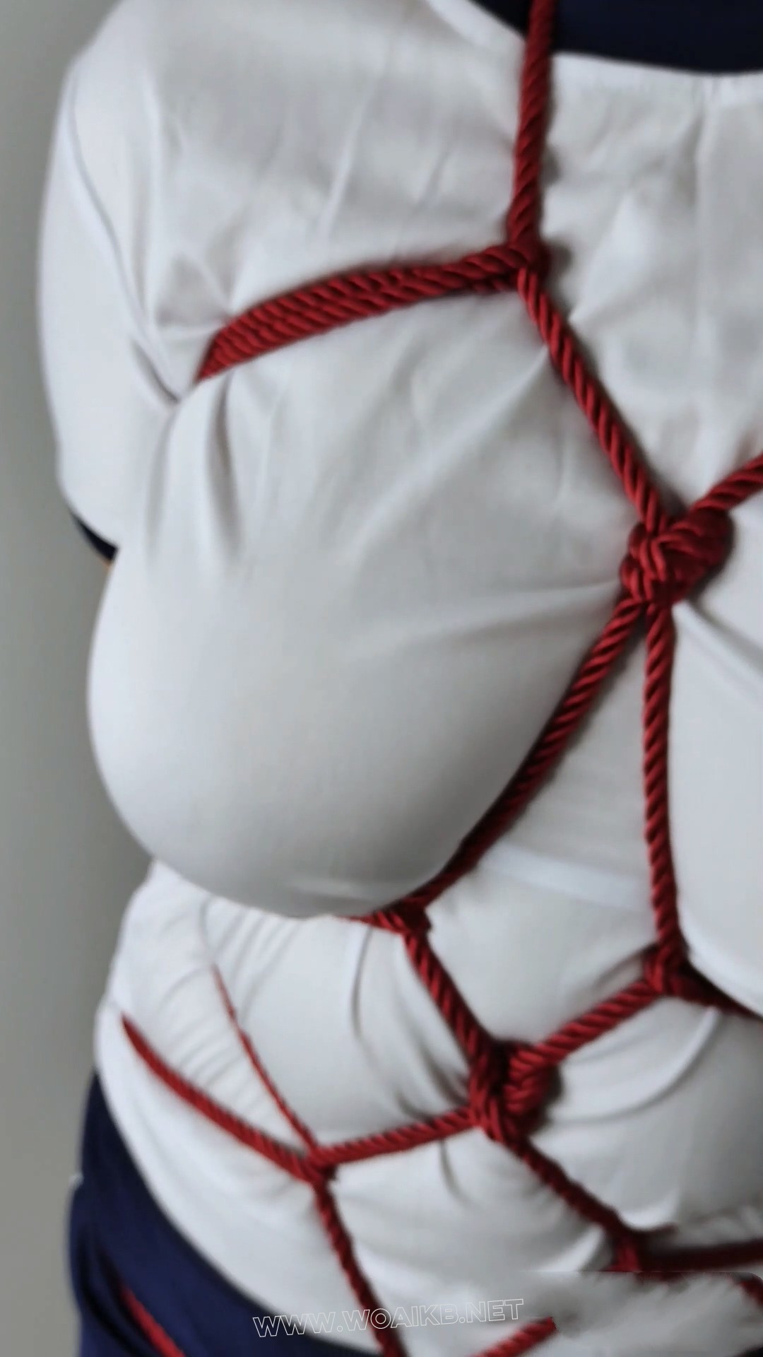 《巨乳少女捆绑调教01》失禁、激凸、真空、强高迭起、快乐蛋、后手吊缚 预览图