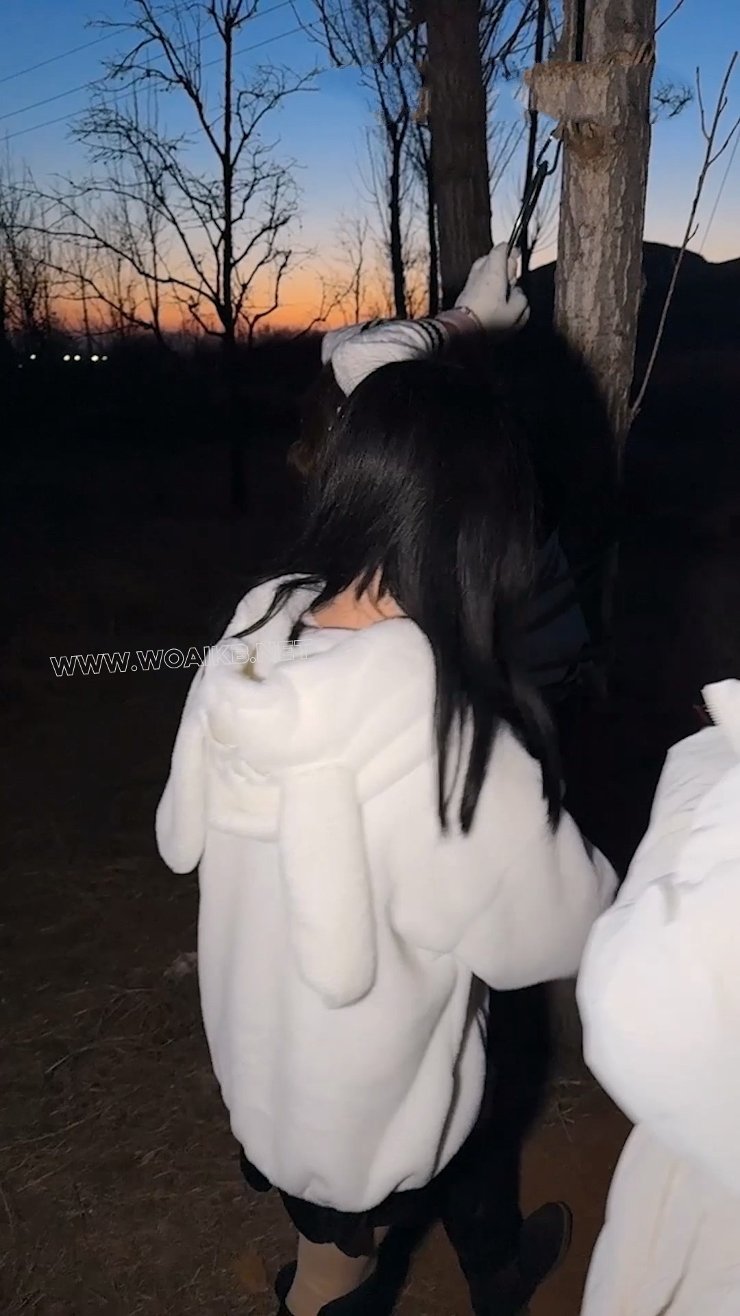 【雨桐】水手服少女郊游遭绑架，逃跑被抓后被女匪绑在树上电击羞辱惩罚。最终屈服 预览图