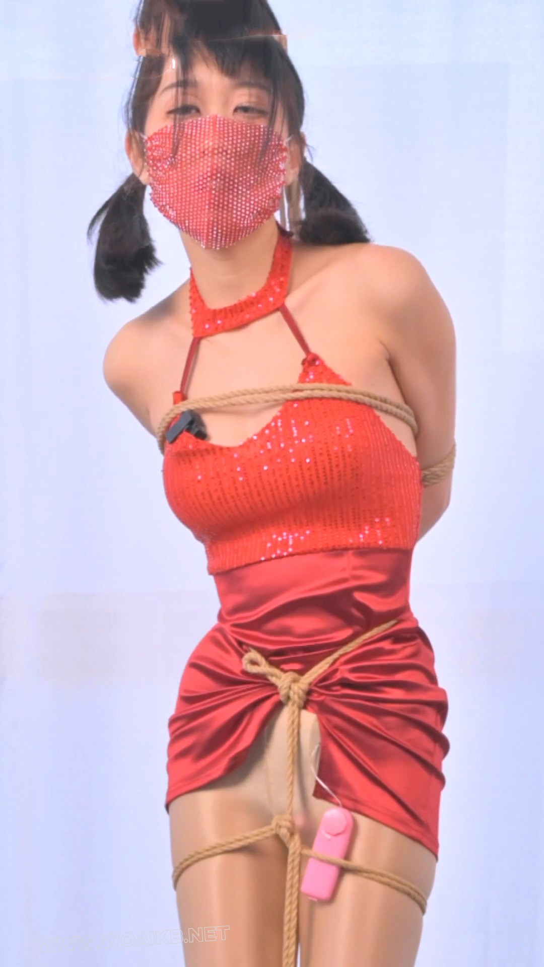 联合日本工作室定拍 猫耳小红娘直臂紧缚 （上） 预览图