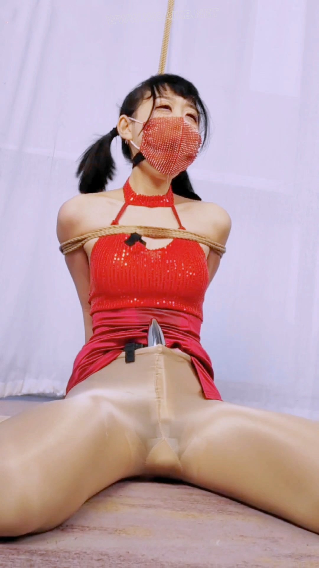 联合日本工作室定拍 猫耳小红娘直臂紧缚 （下） 预览图