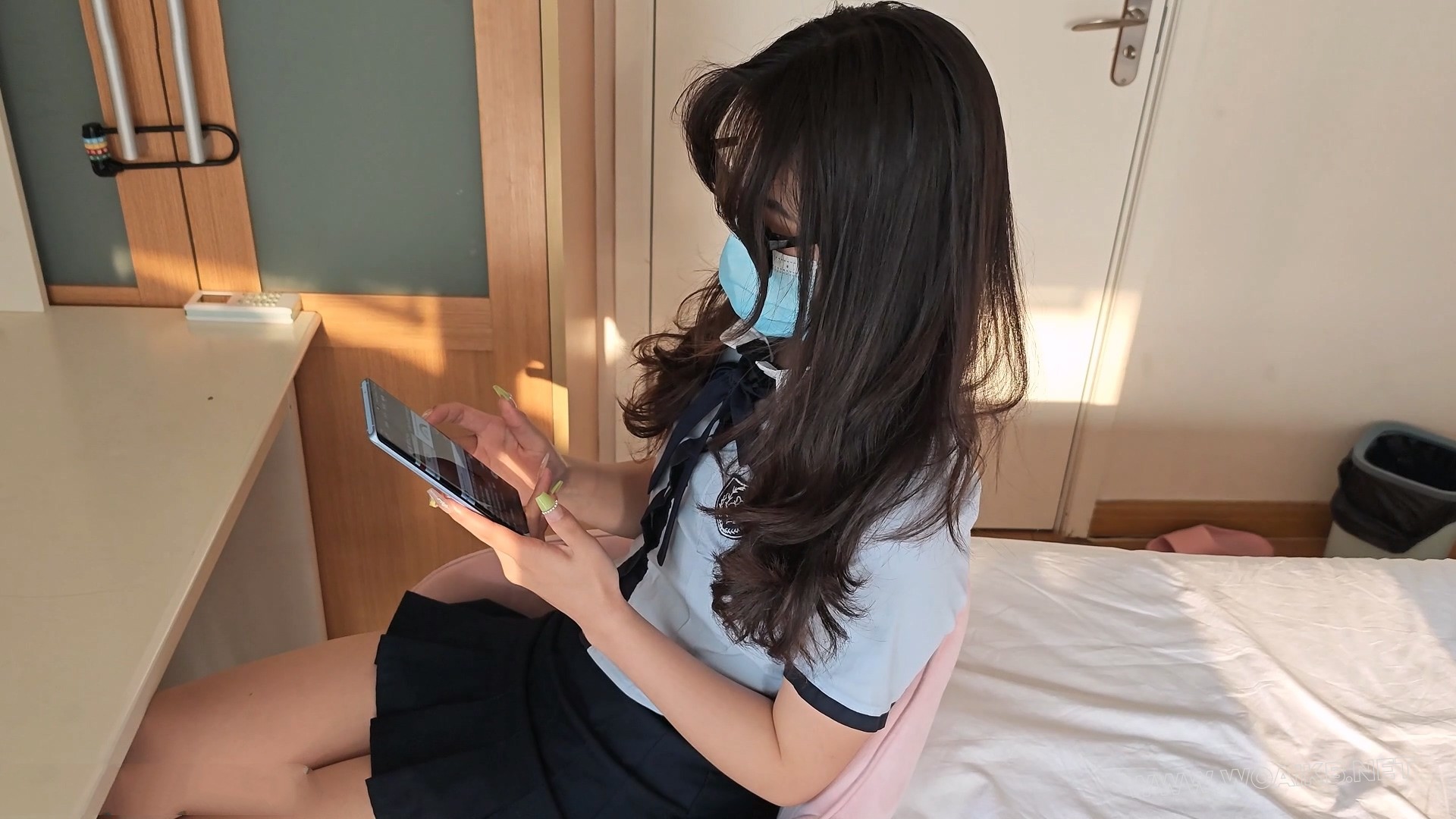 大二学生小依剧情向！第二集：家庭教师的特殊辅导！JK肉丝！内裤！ 封面图