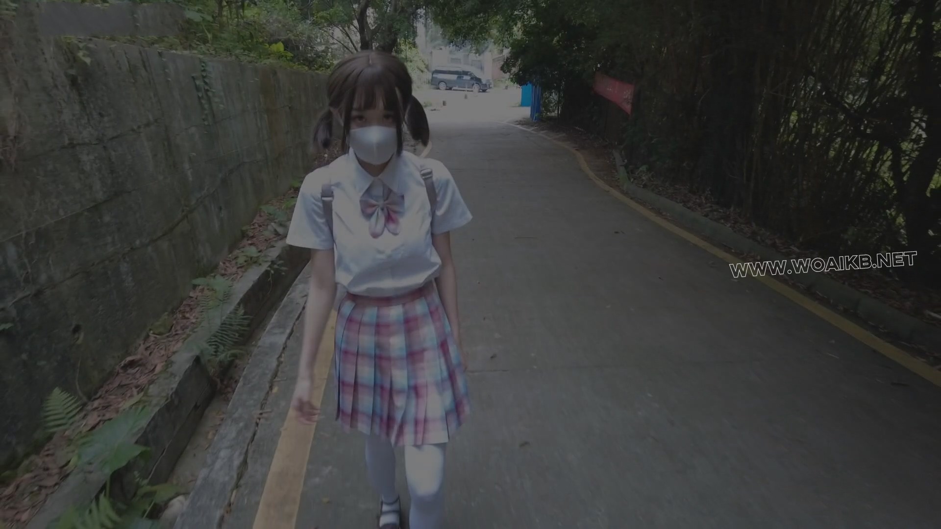 林中少女1 首部户外作品 带你沉浸式体验绑架可爱双马尾JK小姐姐的爽感 车厢绑架 白… 封面图