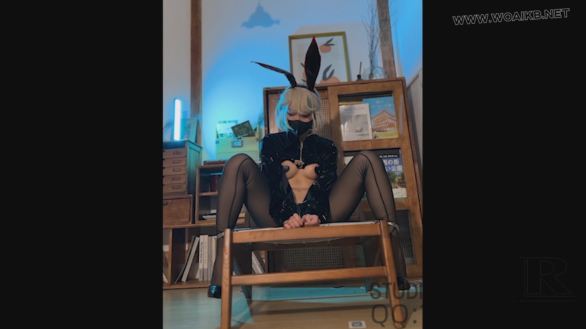 【RLL拘束档案10】琳妮特的性感拘束{ooc抹油肉腿逆兔SP拘束振动放置} 预览图