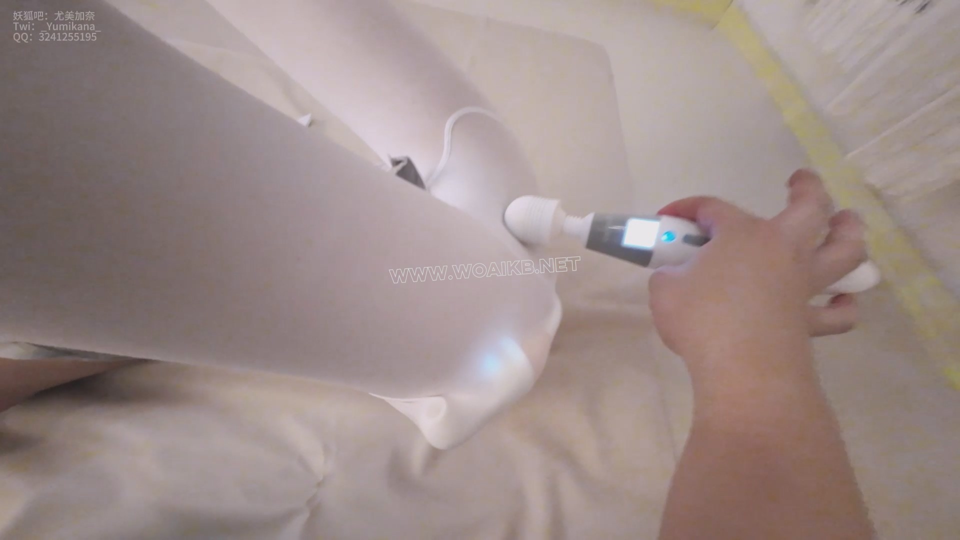 【尤美加奈】奈奈这次被玩失禁了！ 入体小炮机和棒棒同时刺激，边哭边双重GC！ 假 预览图