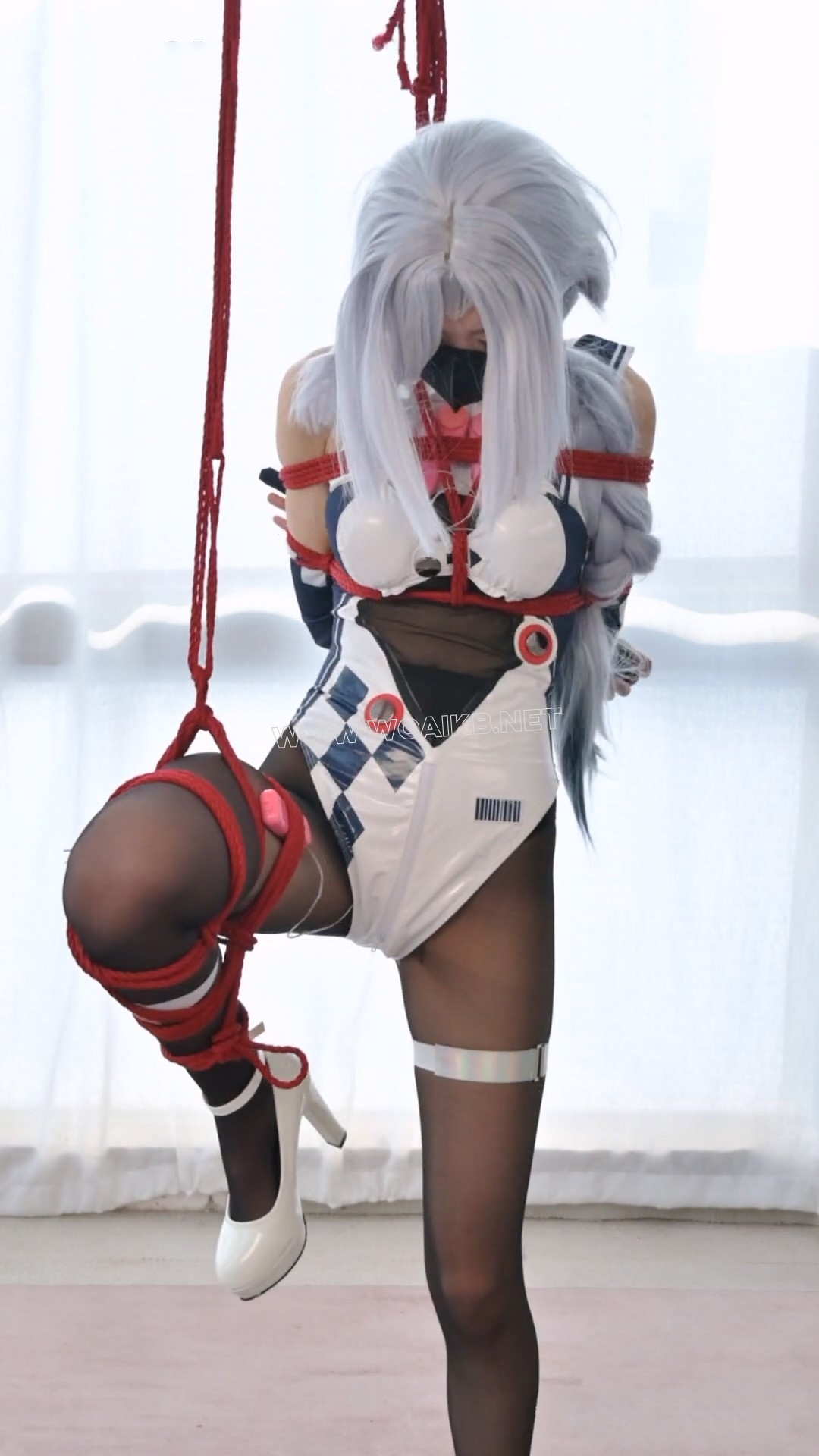 惩戒申鹤上（赛车女郎版） 强高 鞭打 片足 蛇缚 多蛋膏潮 多重强糕 预览图