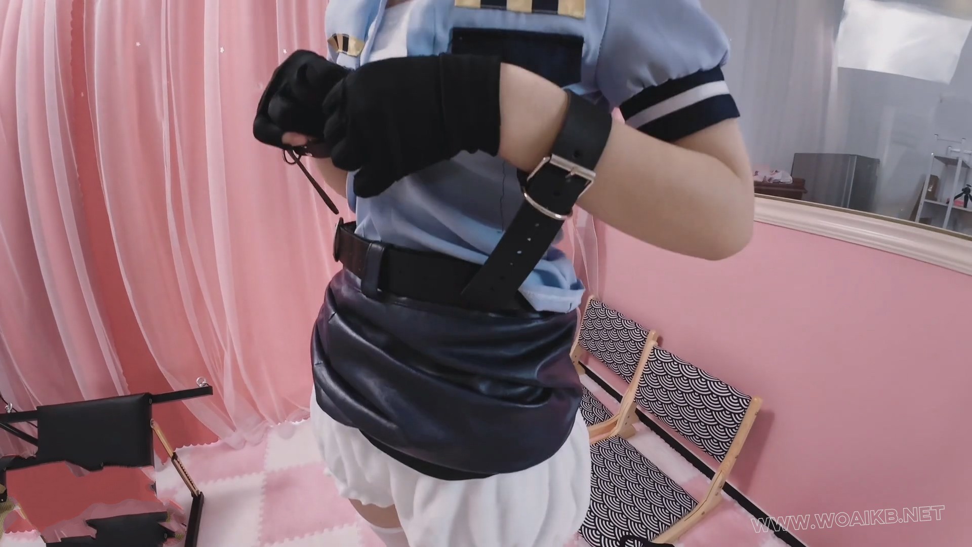 玲玲-雷姆兔女警白丝｜裸足TK纯享版（下） 预览图