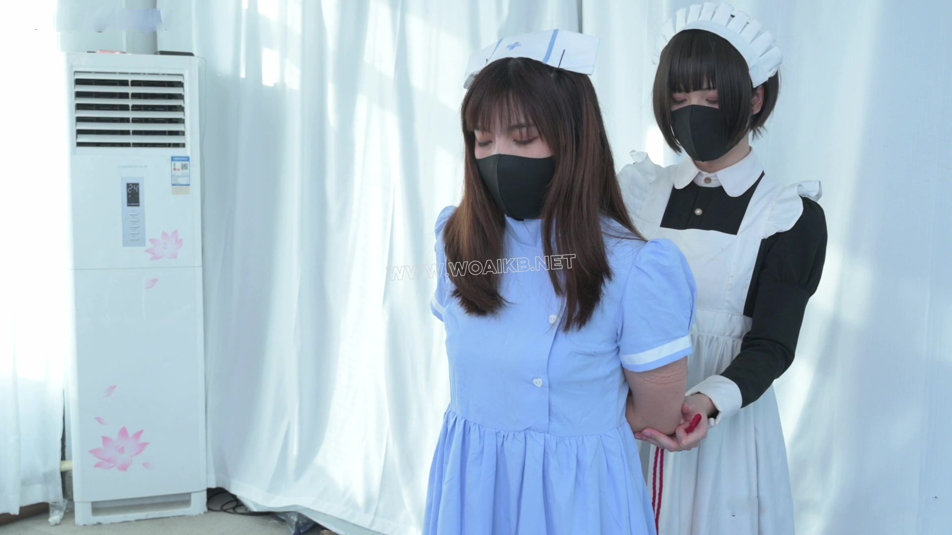 百合女仆调教3 百合loli调教 女虐女 强制开口 片足放置 强糕放置 鞭打 强膏 封面图