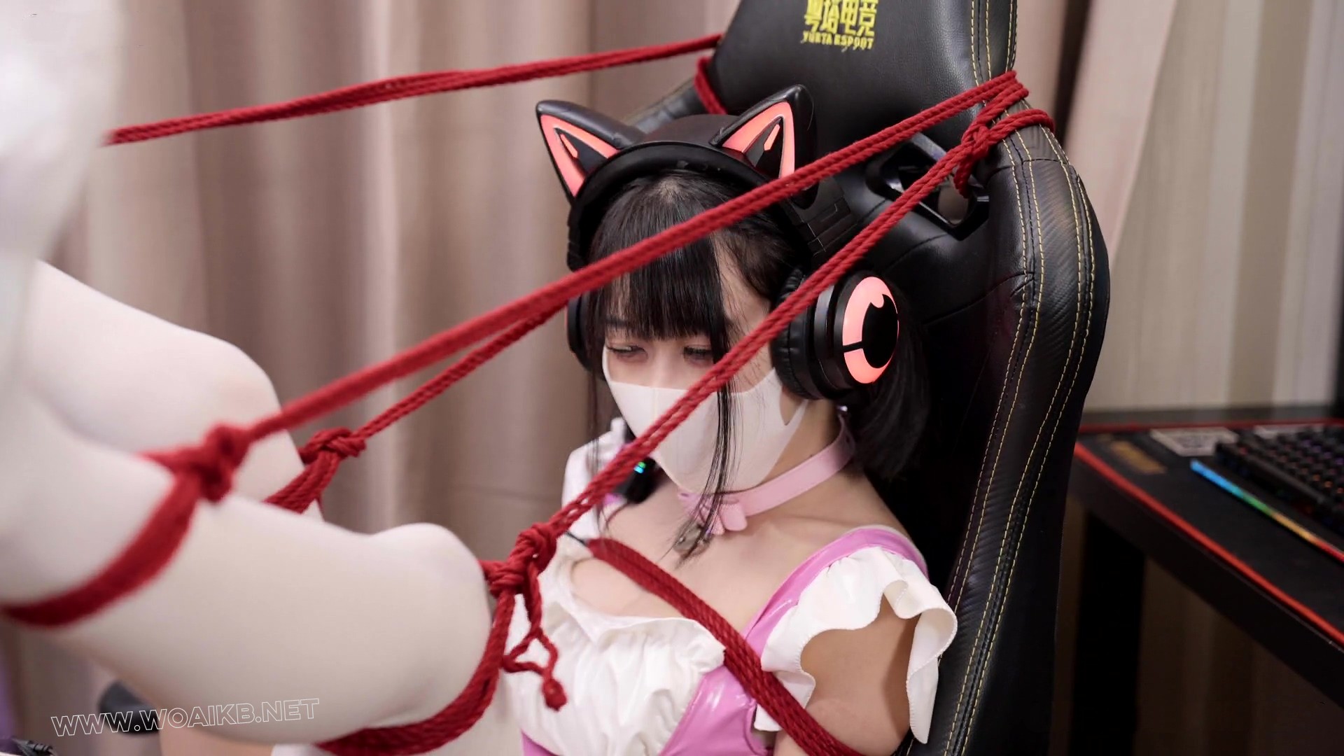 电竞少女1 清纯电竞小姐姐带你沉浸式体验放置强高 宅男之梦 白丝女仆 TK放置 多重 预览图