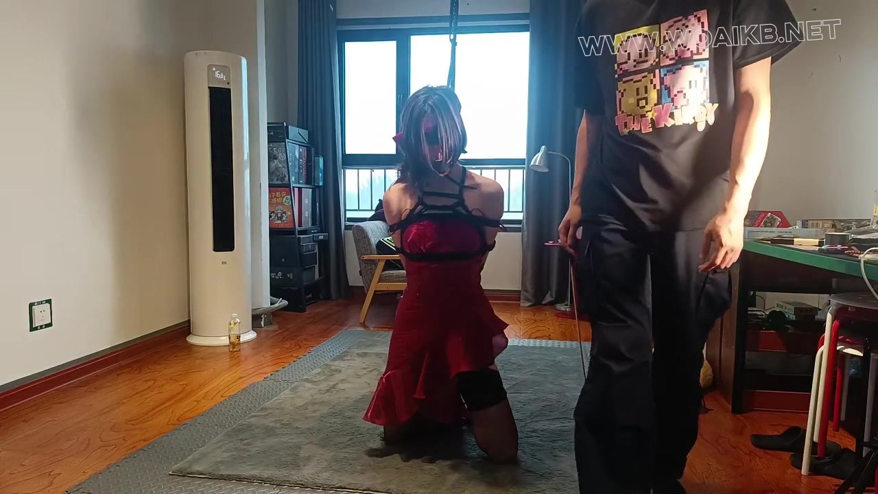侑子姐姐的单人小狗调教，在外高冷御姐美女 背地里是大反差小狗 丝袜塞嘴 胶带贴眼 预览图