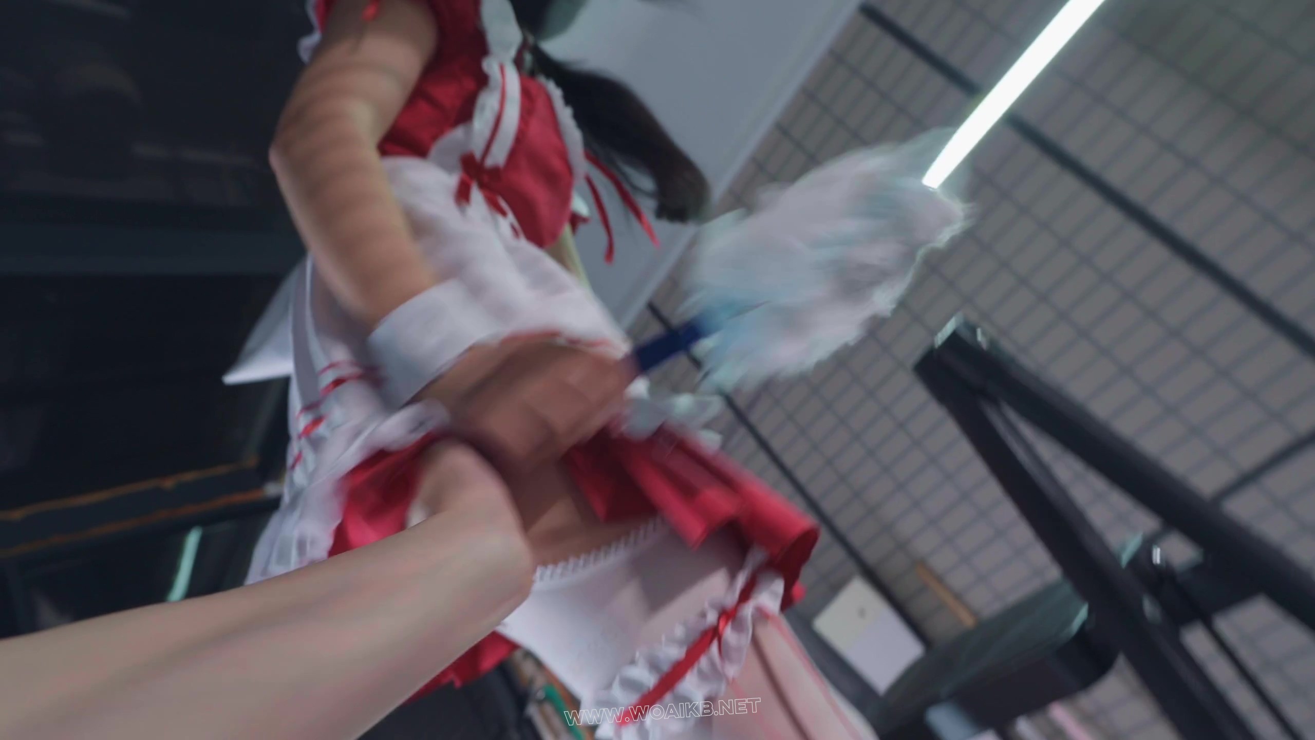《深夜的家政女仆》上篇 深夜被主人推倒的女仆～是萌妹哟，皮肤嫩的稍微绑一下就红 预览图