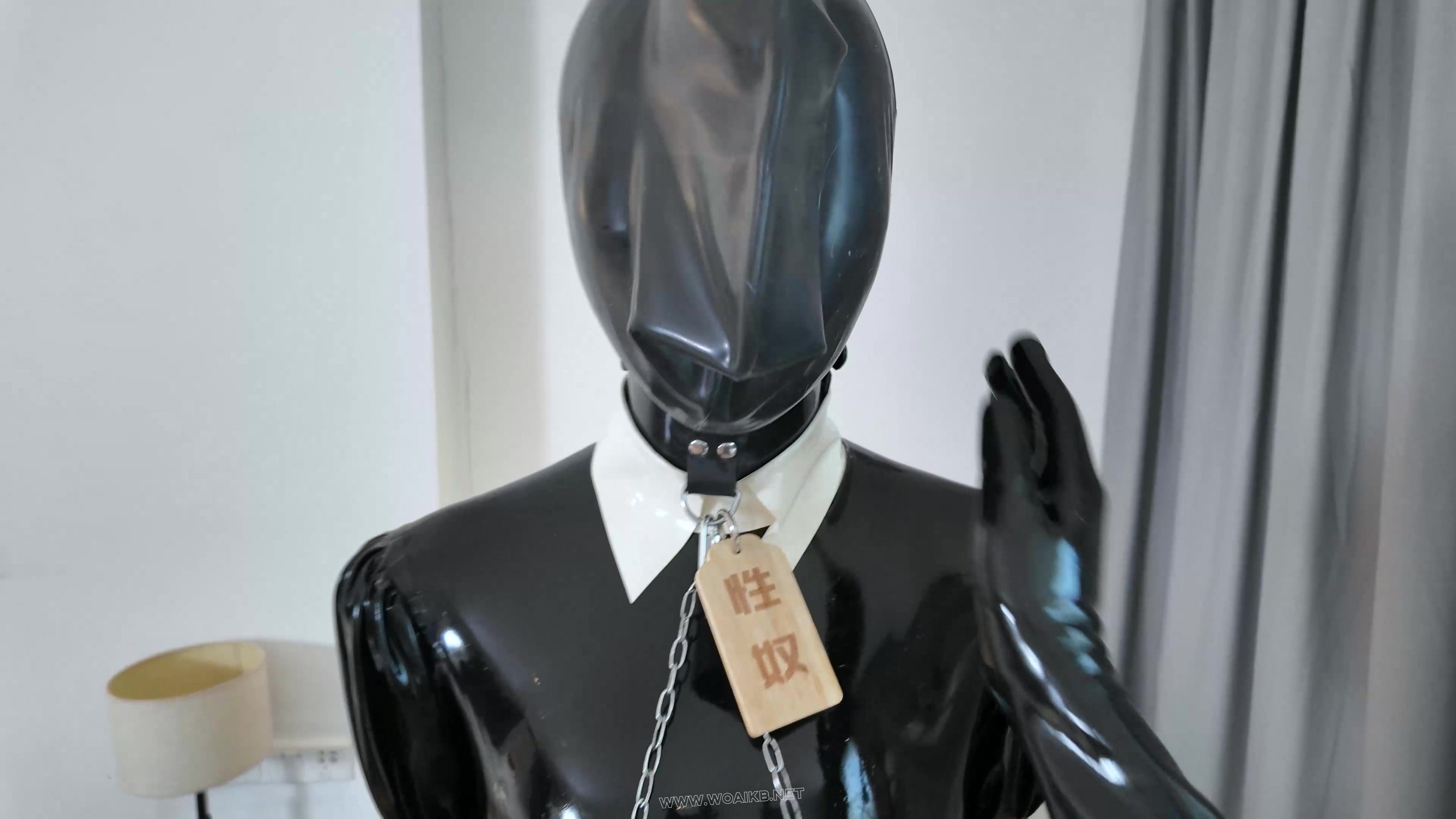 《主人的人体家具Ⅱ——会呼吸的托盘摆件》泳帽、膜、呼吸头套、防毒面具、呼吸袋… 封面图