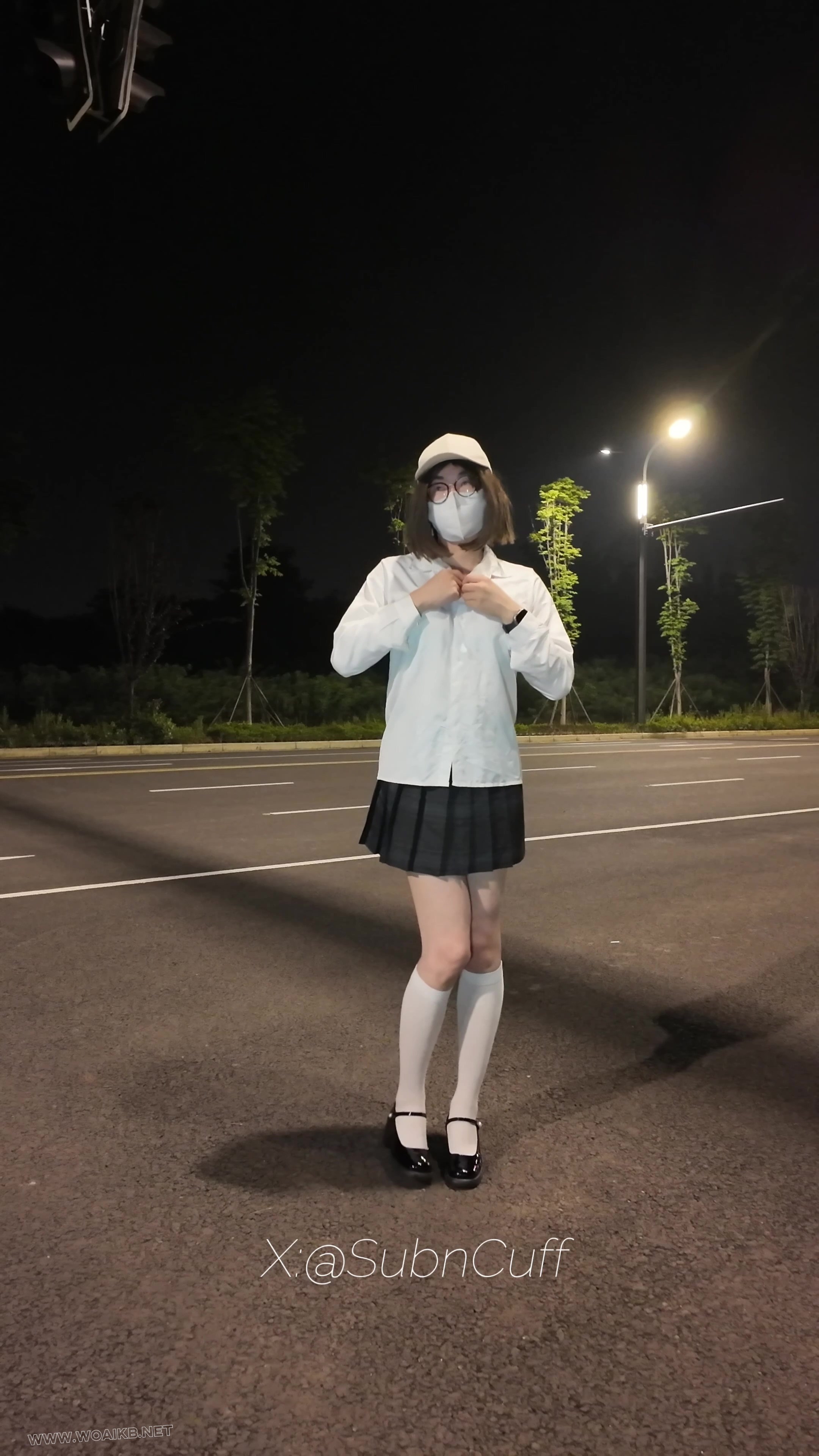 户外JK路灯吊缚SubM 预览图