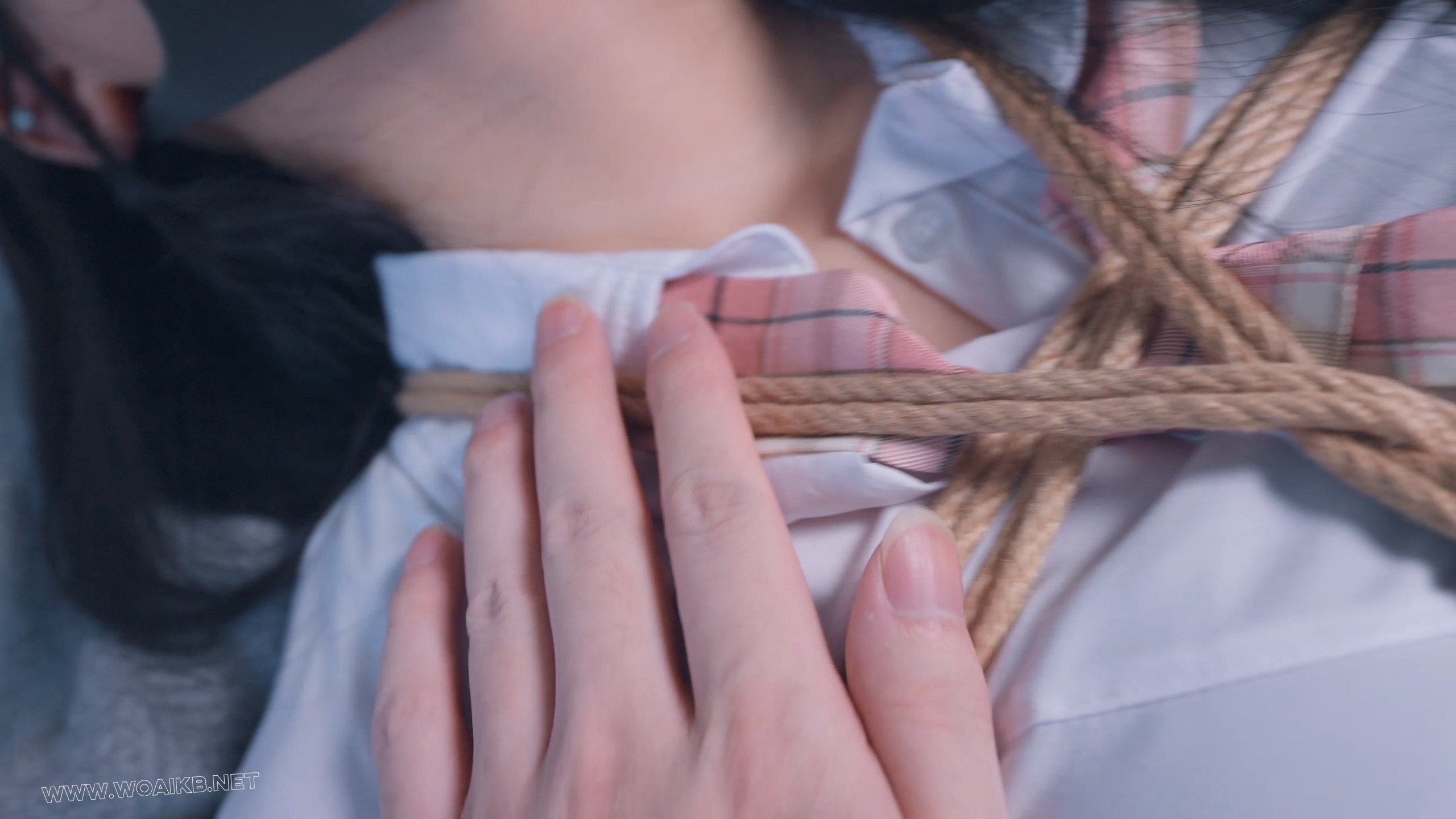 《假扮手办的女小偷》漂亮女小偷入室盗窃，男主突然回家！女小偷急中生智假扮主人 预览图