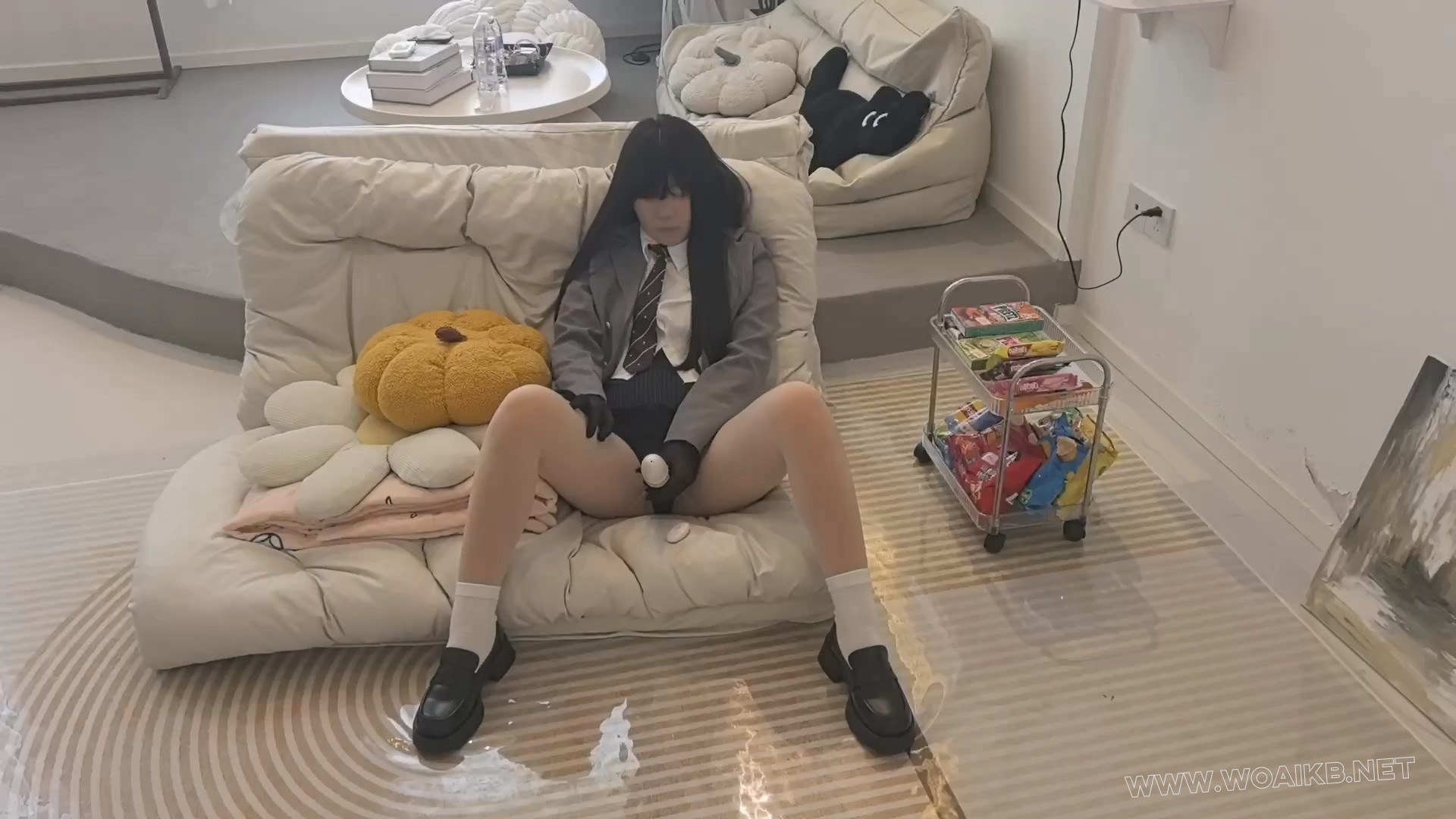【FXX-袜娘】外卖小哥的沦陷全程无尿点 极限紧缚 多种道具强G 电击 SP TK p机 玩 预览图