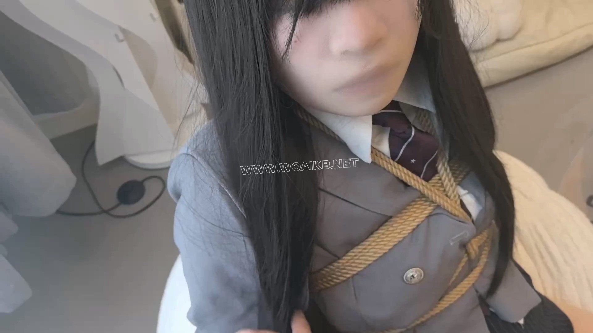 【FXX-袜娘】外卖小哥的沦陷全程无尿点 极限紧缚 多种道具强G 电击 SP TK p机 玩 预览图