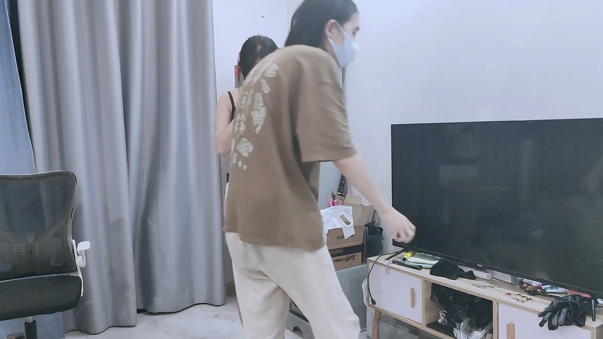 海沙-佩戴贞操带身穿内衣的ol再次挑战惊险逃脱游戏 预览图