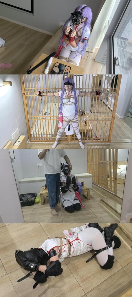 碧蓝航线(旗袍）独角兽的深H训练 释放口水 多重震动强糕 变身狗奴狂虐遛弯 四肢固… 封面图