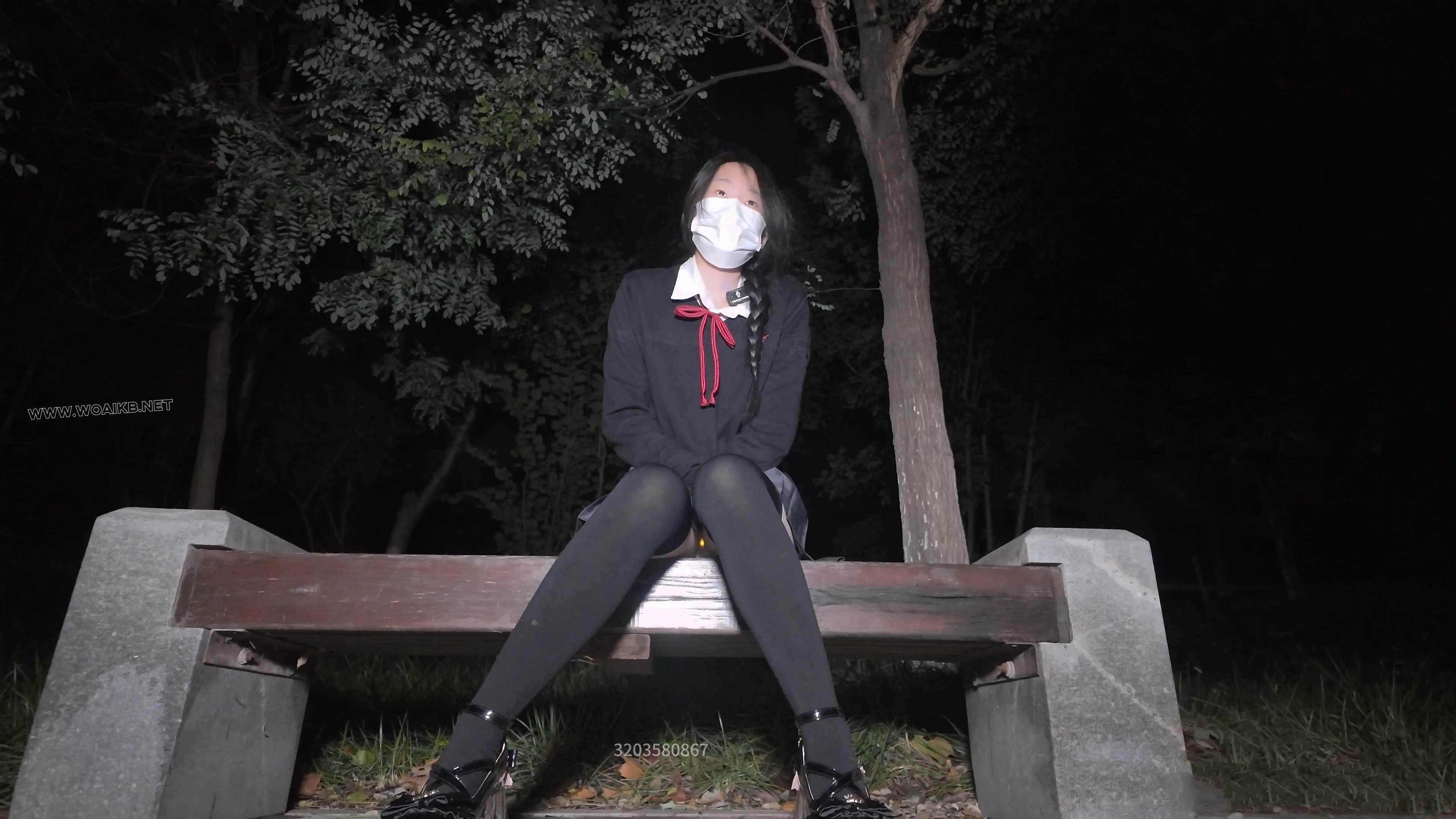 少萝霜喵 捆绑路边震动假Y具调教 第二弹 悦耳萝莉音耳边姣川 对话声音都颤抖了 路 预览图