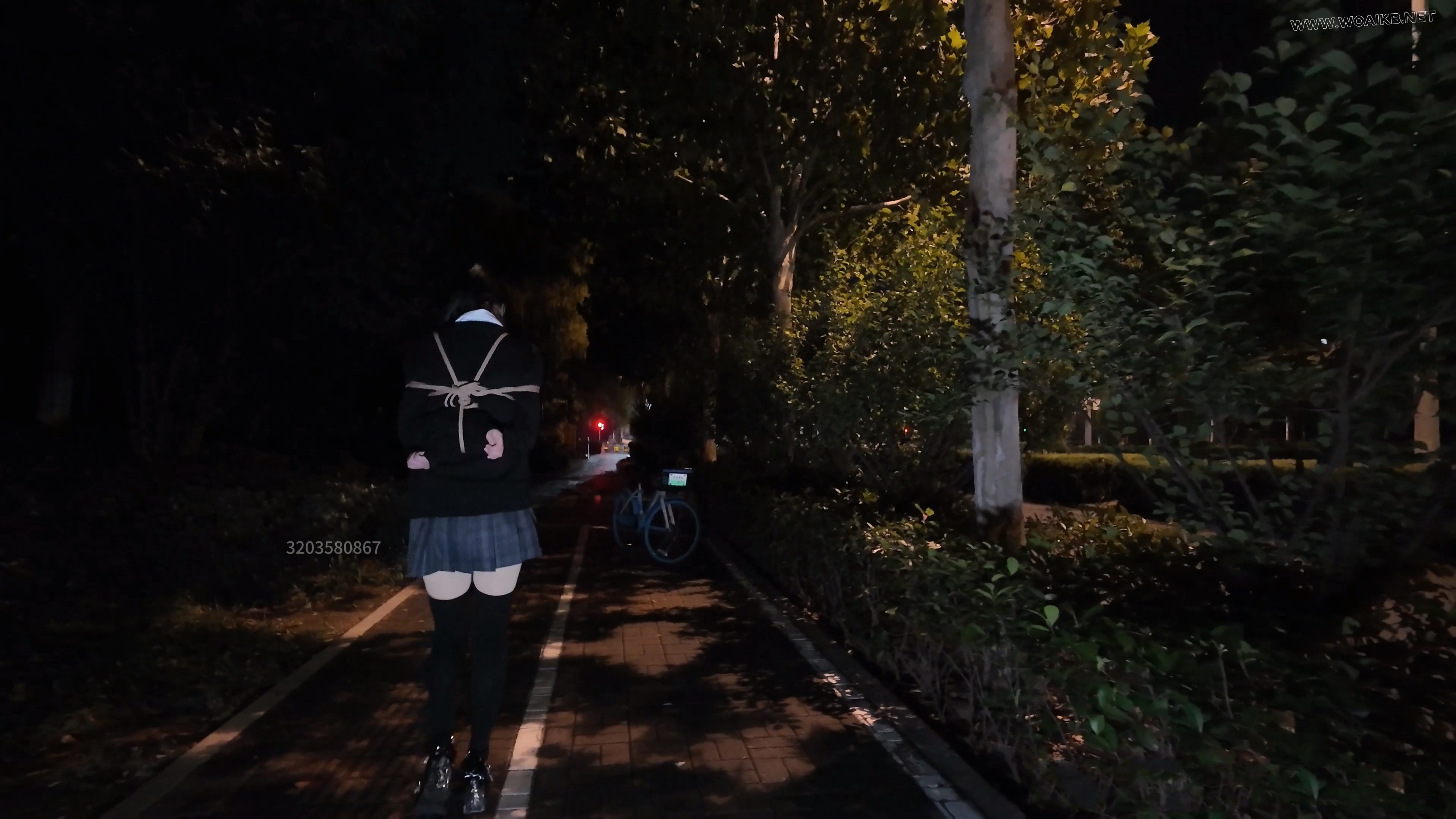 少萝霜喵 捆绑路边震动假Y具调教 第二弹 悦耳萝莉音耳边姣川 对话声音都颤抖了 路 预览图