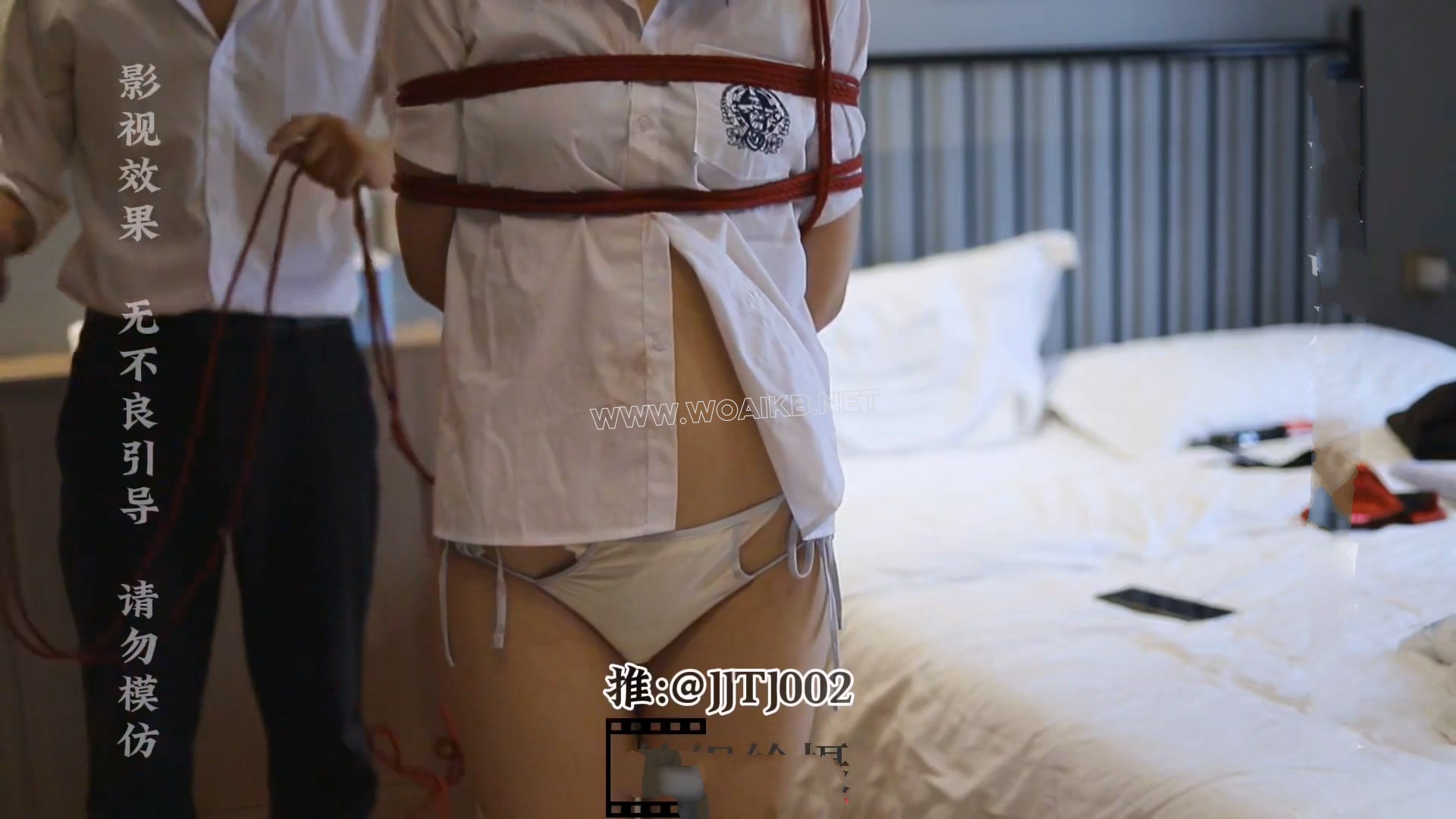 女大学生第一次体验被捆绑调教 预览图