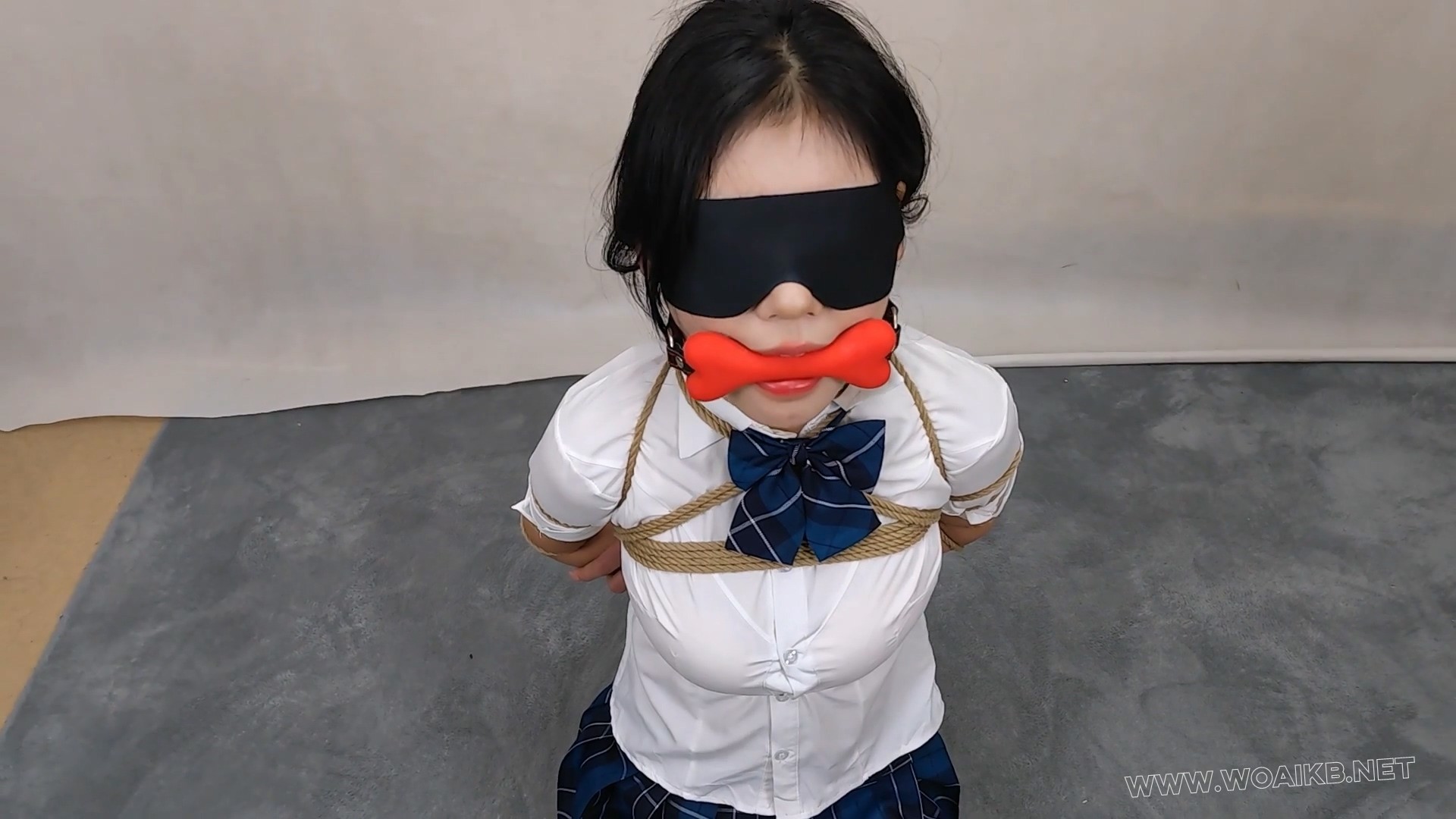 汤圆 JK少女 各种口球口水试戴试验 最后说一下各种口球的感觉 预览图