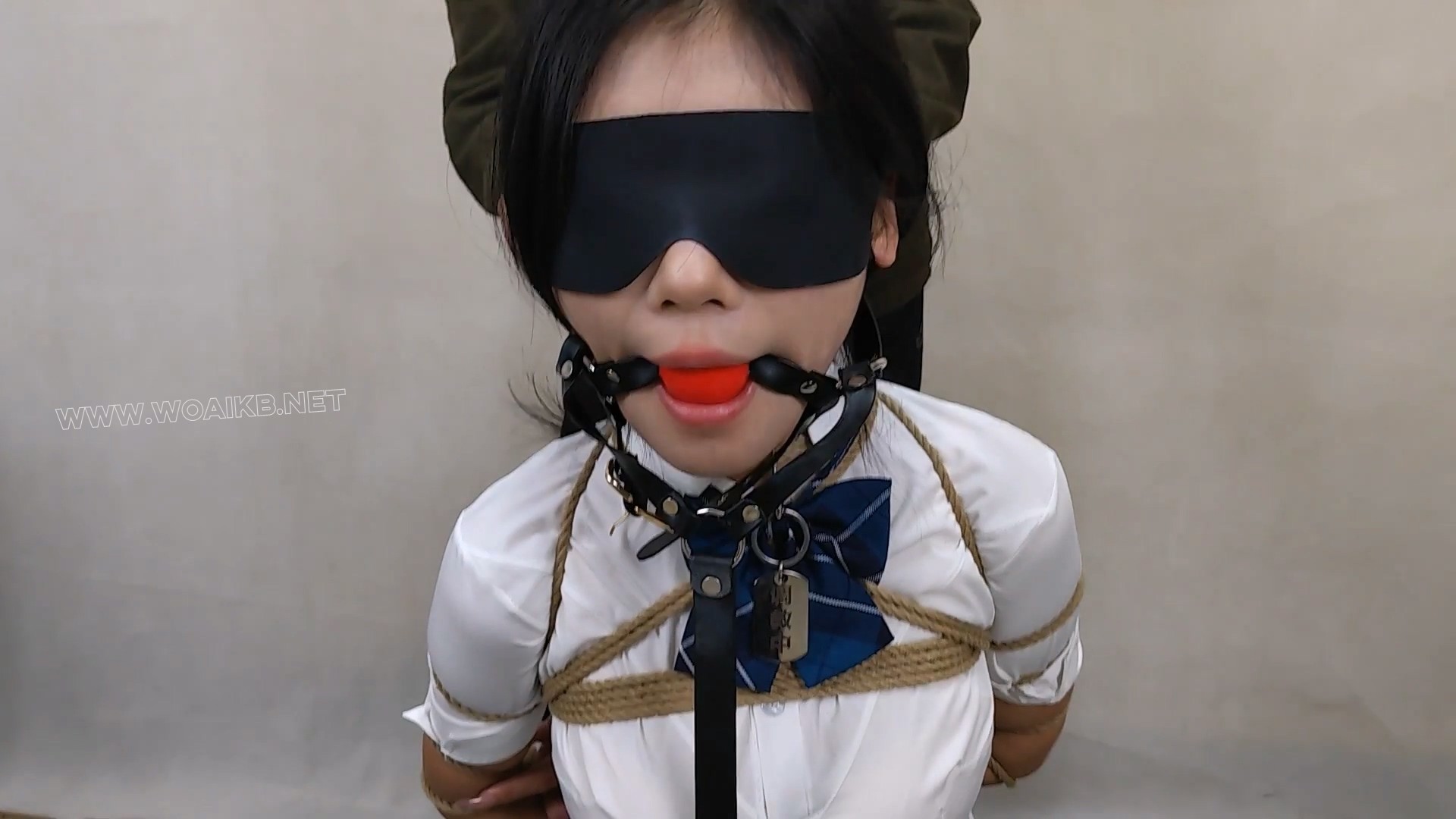 汤圆 JK少女 各种口球口水试戴试验 最后说一下各种口球的感觉 预览图
