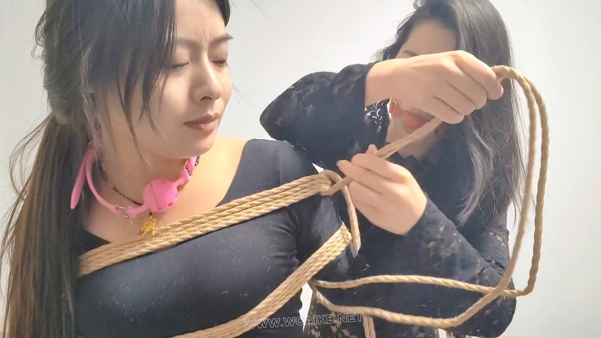 姐妹捆绑报复，日式KB，TK，蛇缚，胶带，日式驷马，放置 预览图
