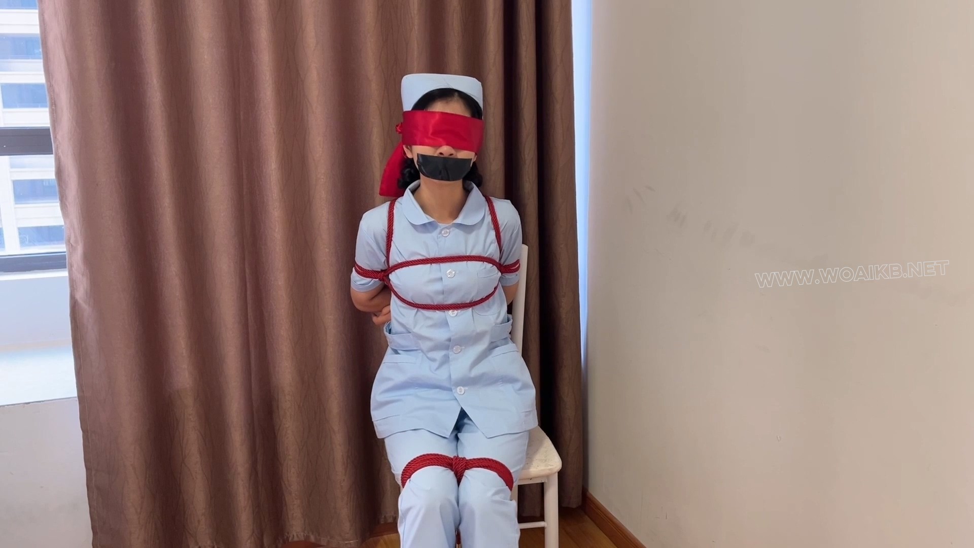 【看護師の調教-37分钟全】【臭脚妹妹荧屏首次炮机体验】【无内白丝】【肛钩】【炮 预览图