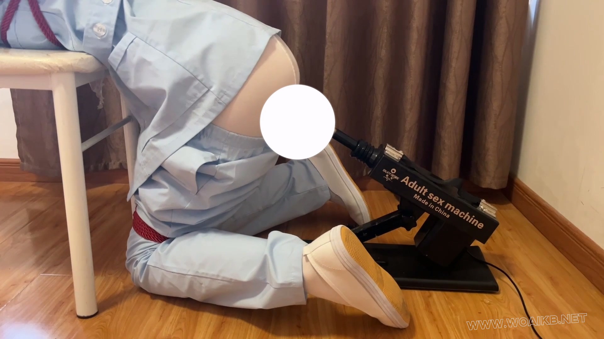 【看護師の調教-37分钟全】【臭脚妹妹荧屏首次炮机体验】【无内白丝】【肛钩】【炮 预览图