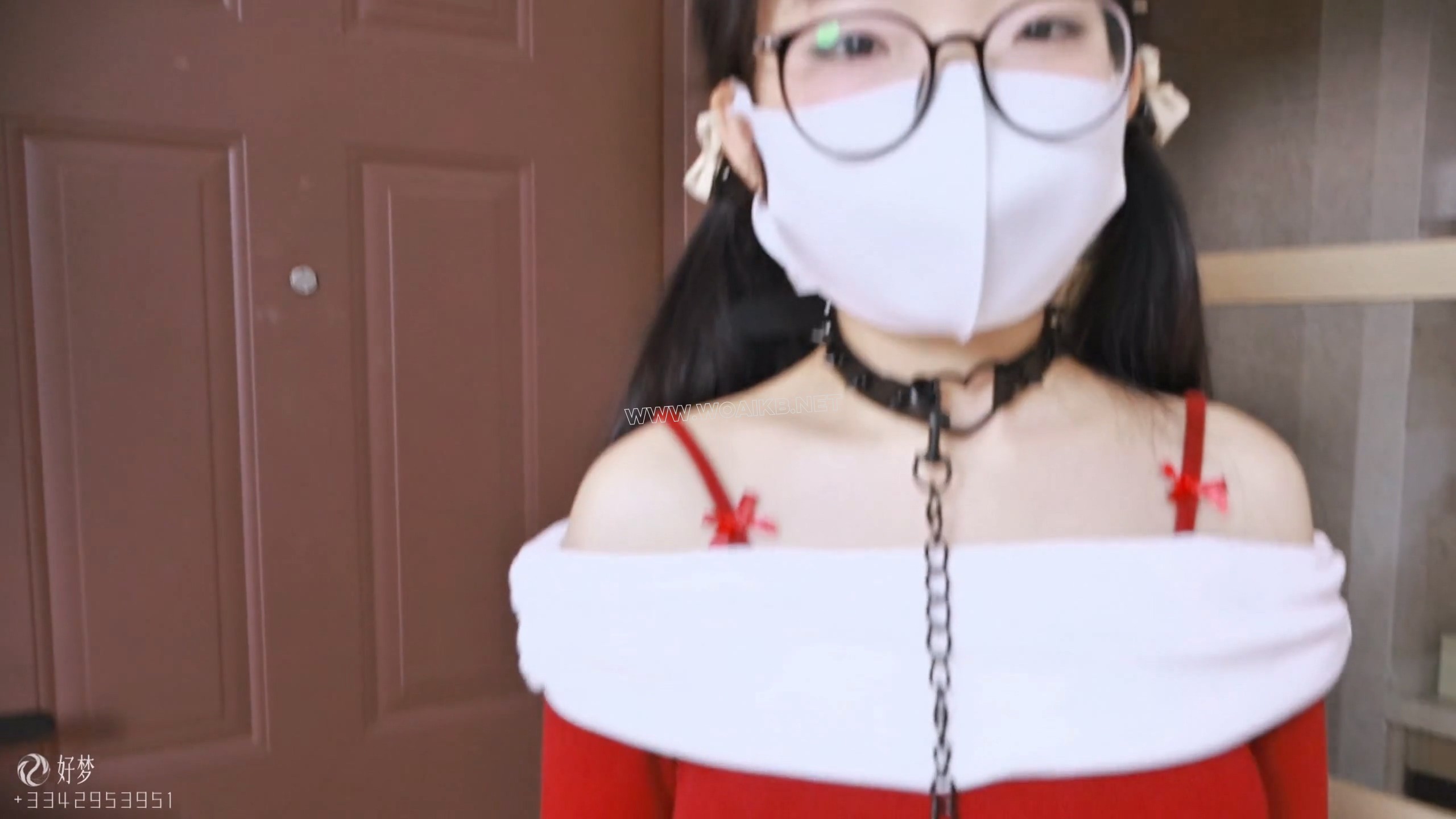 小啾咪的M腿羞耻强高，狗链，学狗撒尿，爬行，双马尾，肉丝高跟，羞耻心调教 封面图