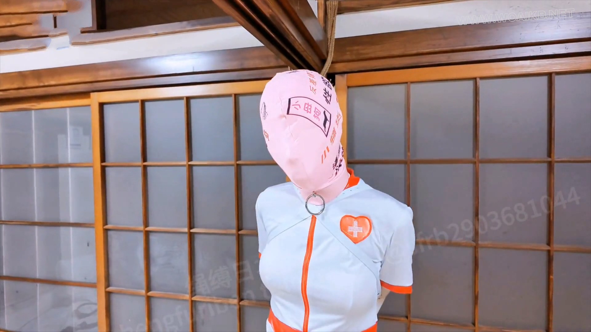 圣诞双人献礼！护士与修女双人调教！女调女 震动棒强高 鞭打，电击 呼吸抑制胶带封脸 预览图