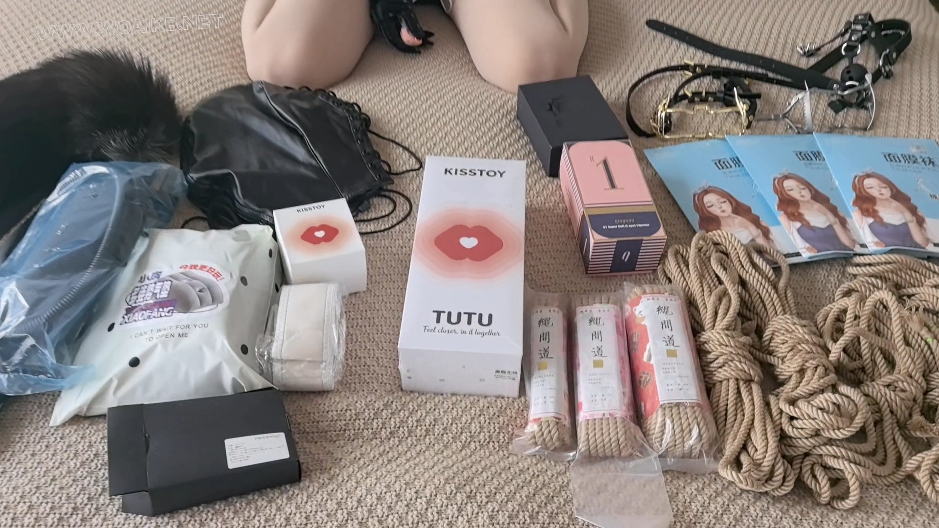 【SM-赛娘】花式玩妞 体验至少十次入潮 三个入口同时塞满是种什么体验？我只能说 预览图