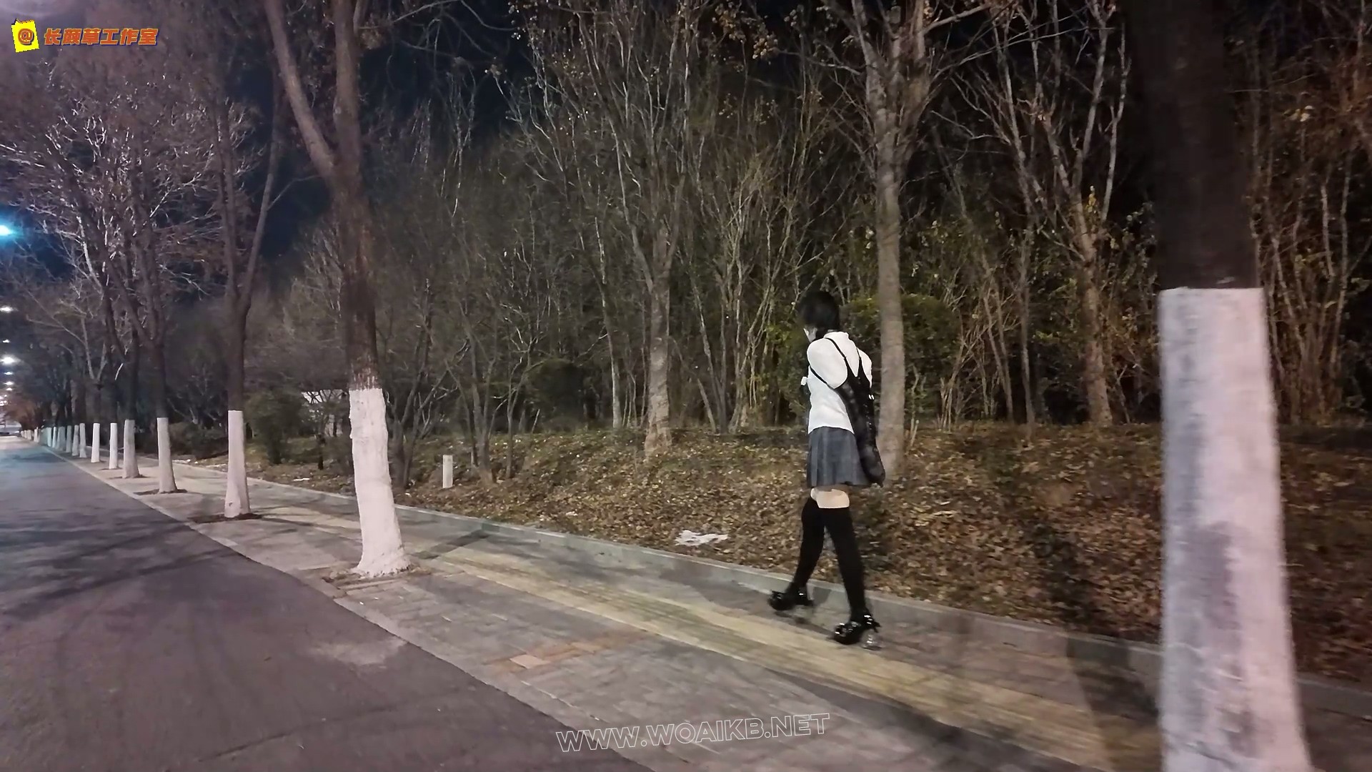 少萝音霜喵惊险外出 捆上单手套 下面塞入小玩具外出 变态大叔尾随 但是穿了高跟鞋 预览图