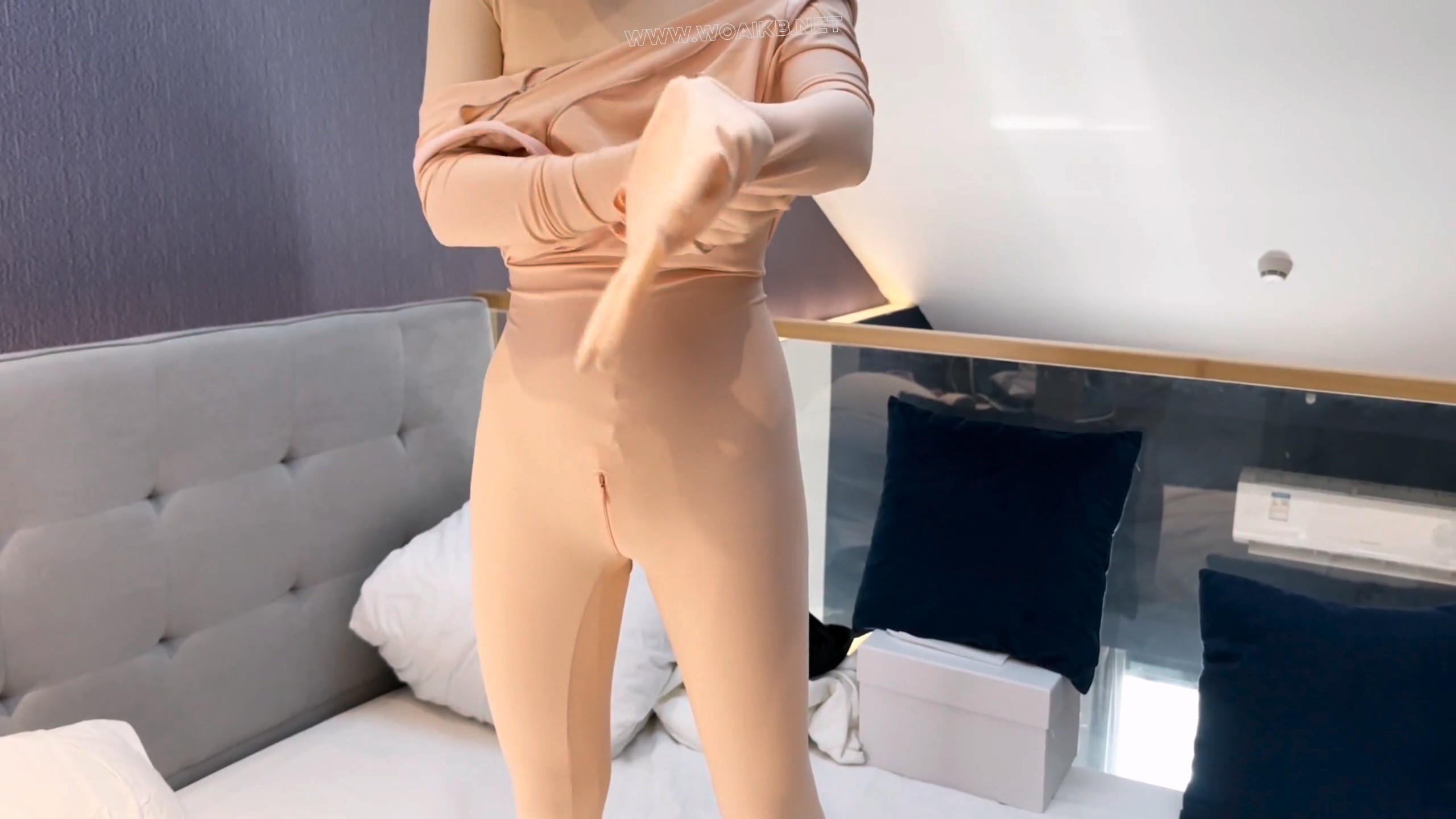 （kigurumi呼控套娃自嗨折腿束缚）为了娃娃更加优雅的呼吸状态，必须开始这次严格 预览图