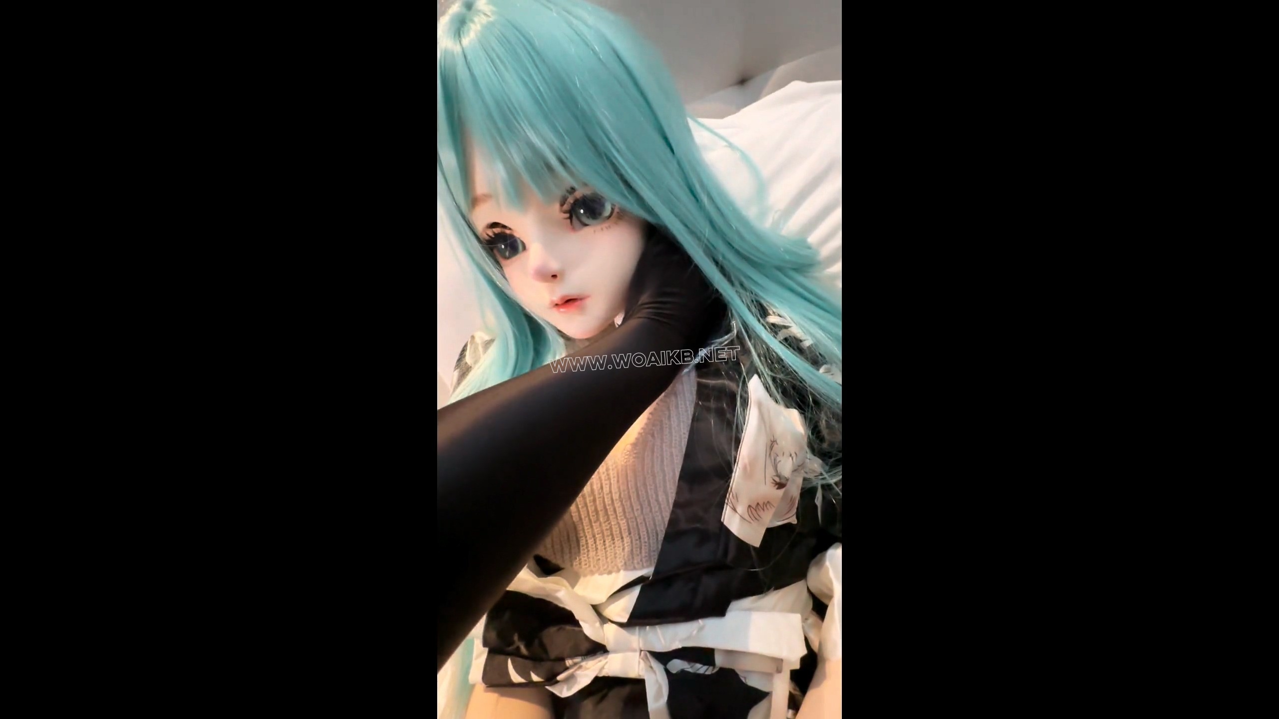 （kigurumi呼控套娃自嗨折腿束缚）为了娃娃更加优雅的呼吸状态，必须开始这次严格 预览图