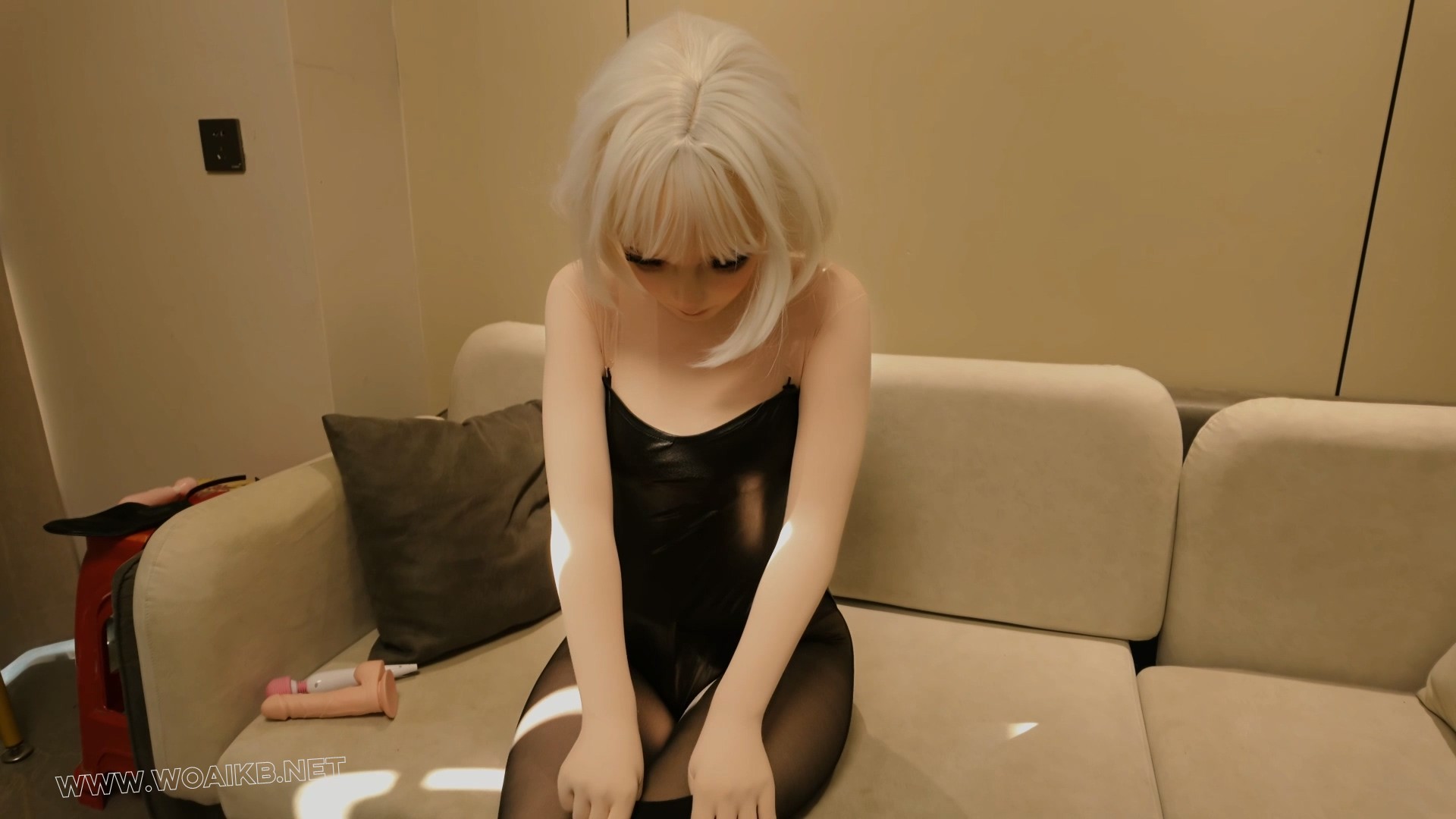 【kigurumi 翘臀肥逼】兔女郎的诱惑 超级反差学姐兔女郎骚穴 预览图