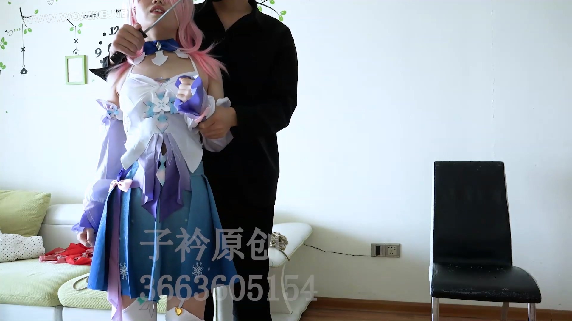 定拍 欣怡 COS TK纯享 挠脚 逼供 预览图