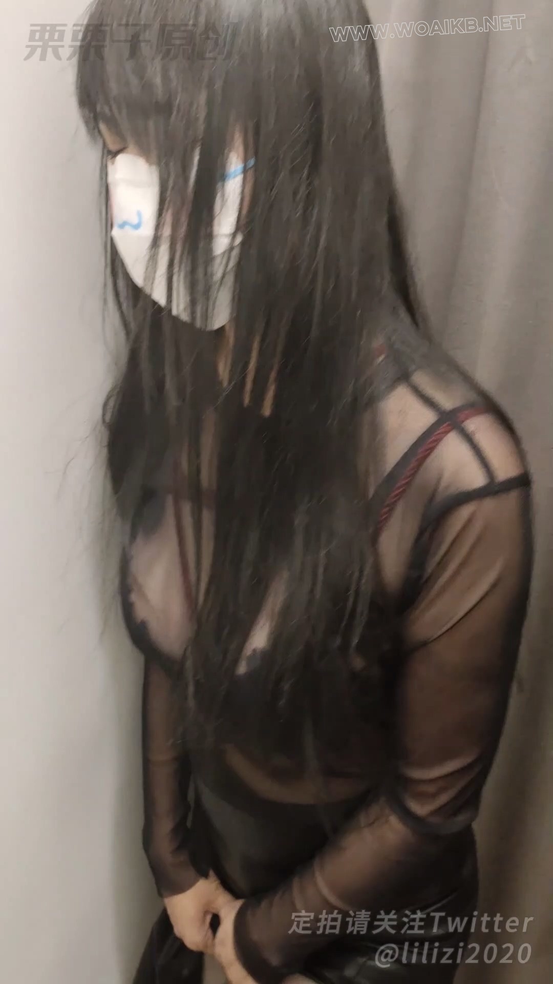 《被命令的女销售员 03》 试衣间强高，户外调教、快乐蛋、皮衣皮裙、胸缚、反复强高 预览图