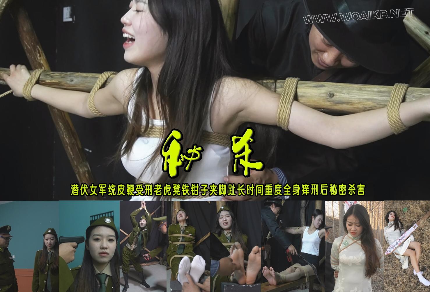 【秘杀】潜伏女军统皮鞭受刑老虎凳铁钳子夹脚趾打脚心重度全身痒刑后秘密杀害 封面图