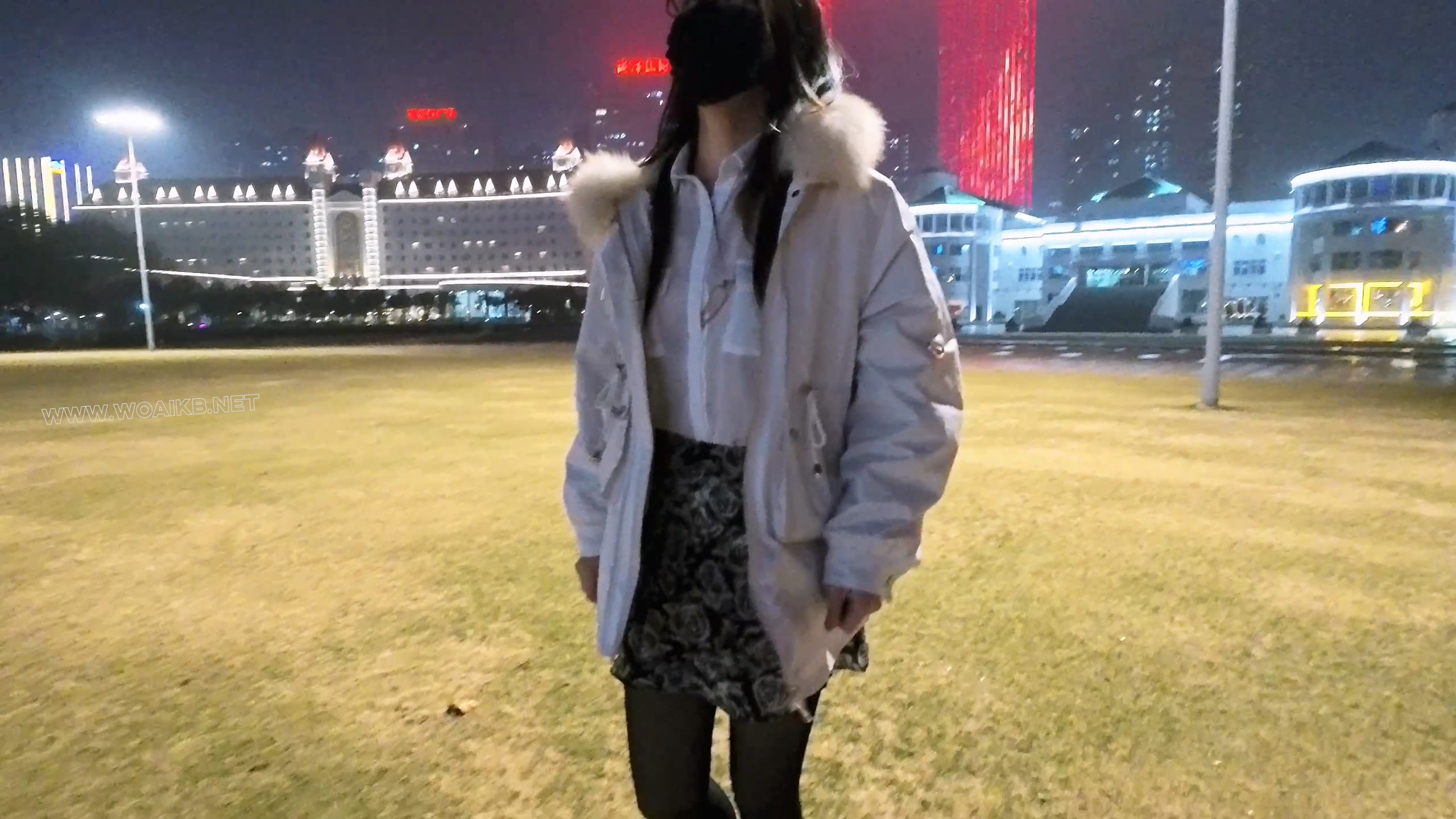户外游戏：红绳绳衣灯光G塞透视衬衣微透超短裙商场区 预览图