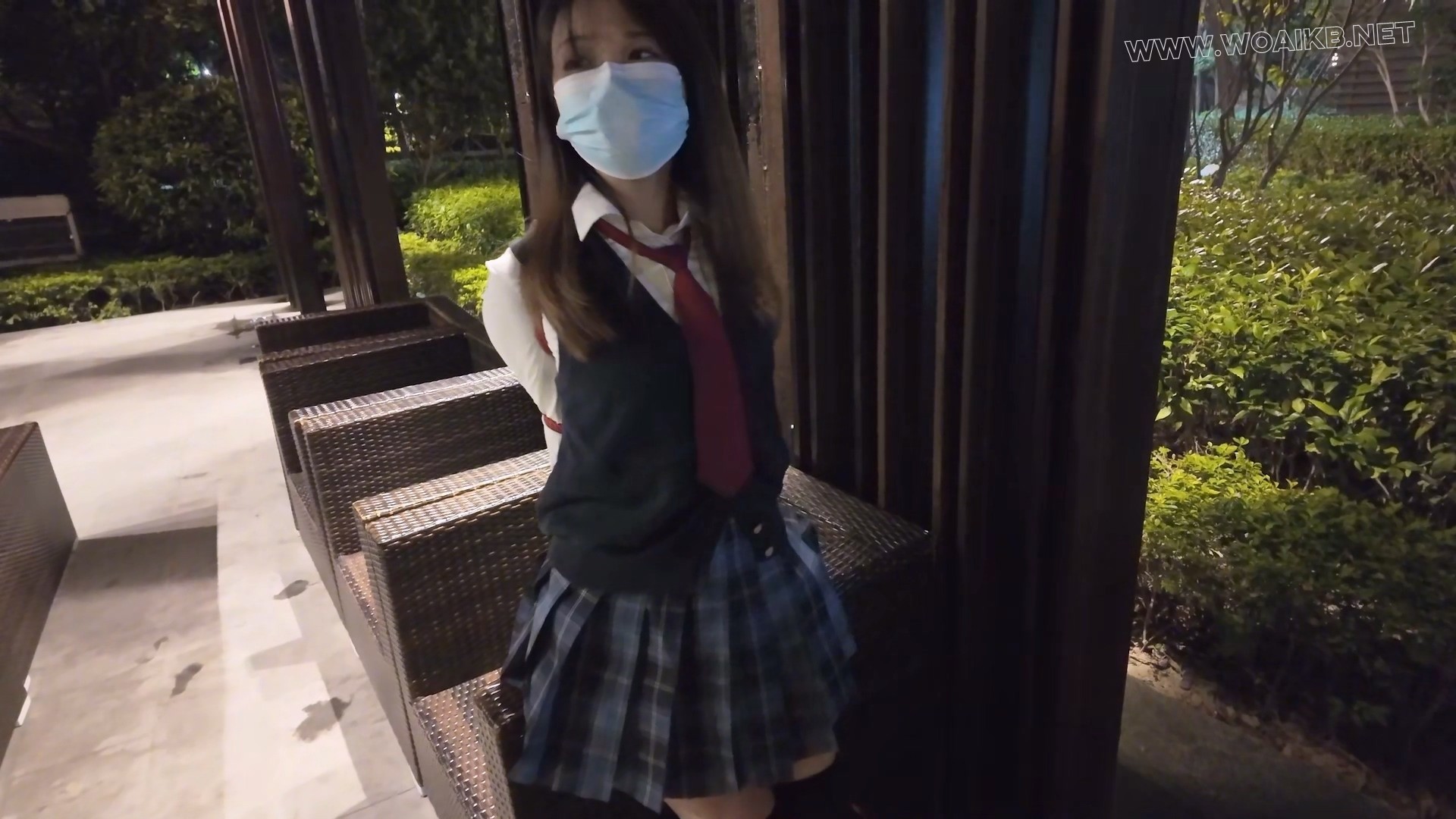 惩罚黑长直jk优等生少女佩戴尾巴捆绑露出后被男人抛弃在路边 预览图