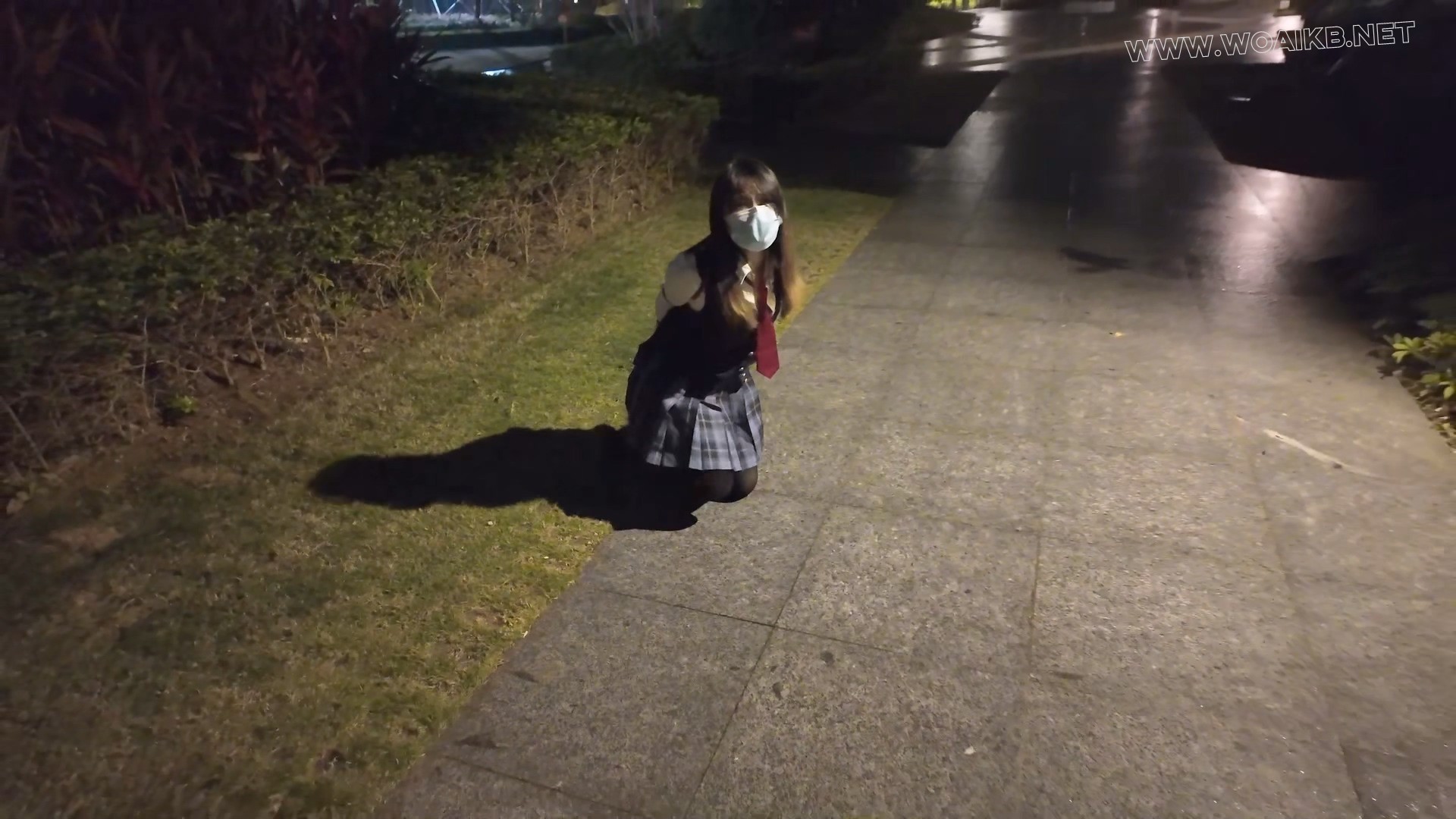 惩罚黑长直jk优等生少女佩戴尾巴捆绑露出后被男人抛弃在路边 预览图