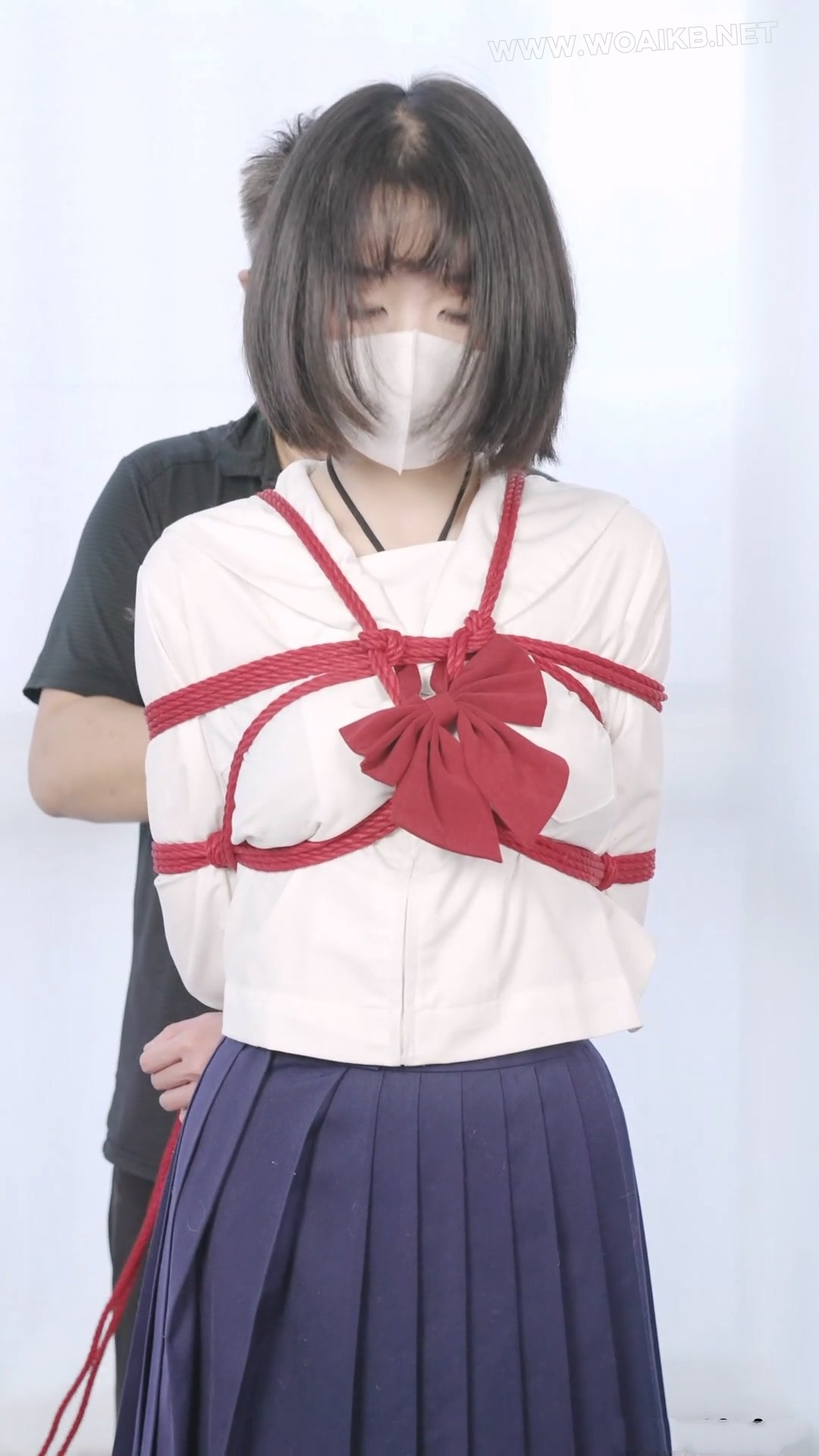 惩戒学园5 HD竖屏 清纯JK 白丝LOLI 固定放置 阳俱口塞你 口水如瀑 虐足虐趾 鞭打 预览图