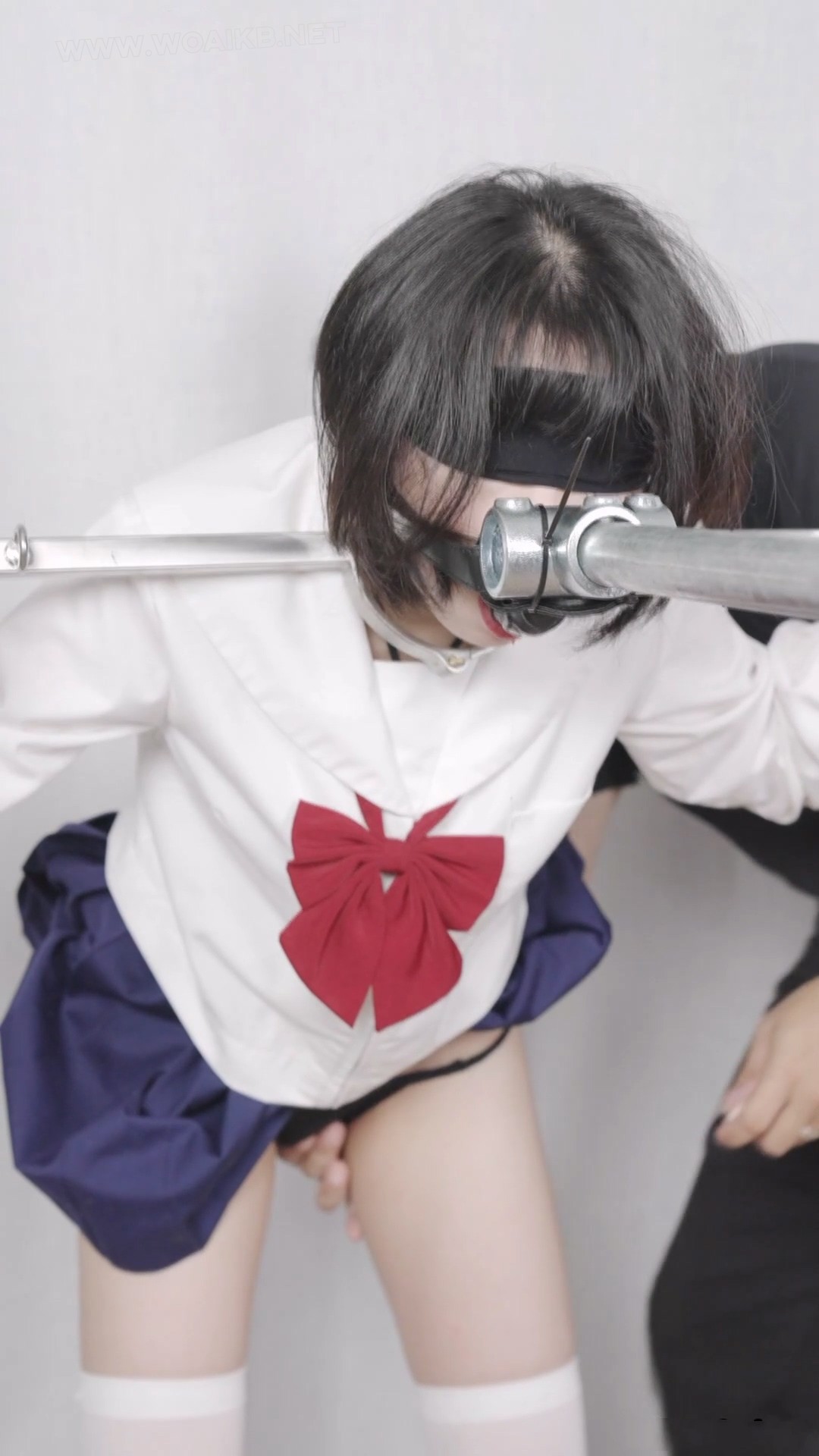 惩戒学园5 HD竖屏 清纯JK 白丝LOLI 固定放置 阳俱口塞你 口水如瀑 虐足虐趾 鞭打 预览图