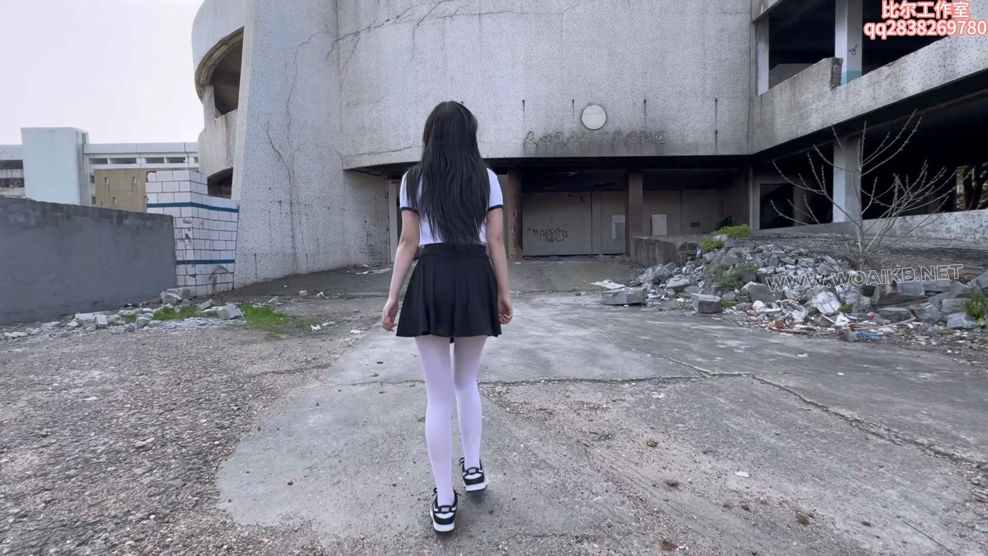 毁坏玷污弄脏白丝女的骄傲 废墟玷污清纯白丝女 封面图