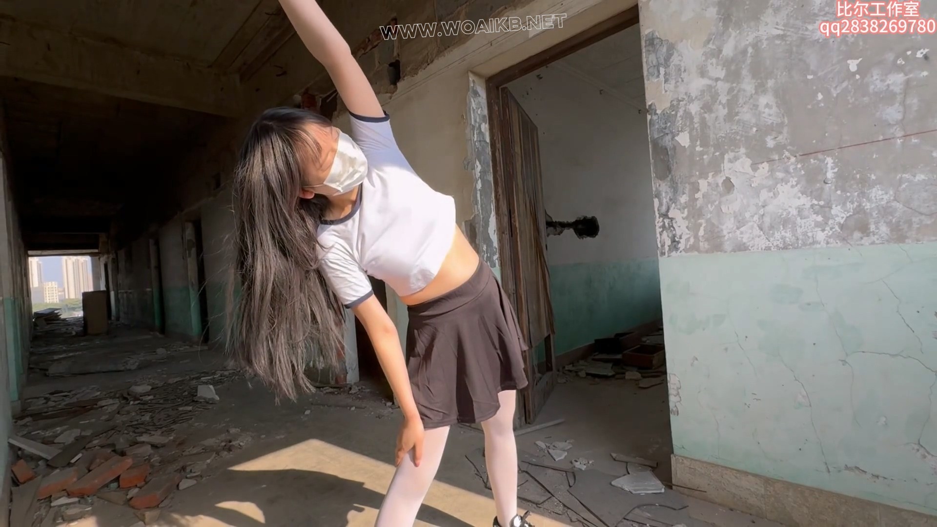 毁坏玷污弄脏白丝女的骄傲 废墟玷污清纯白丝女 预览图