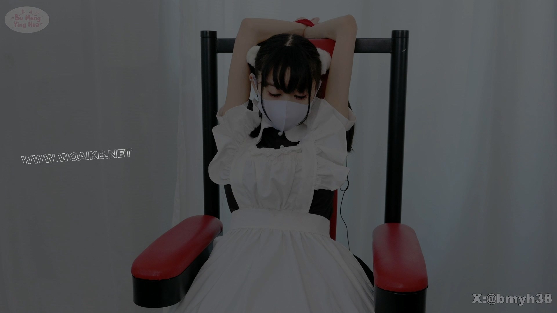可爱女仆的TK惩罚 女仆 双马尾 小loli 刑椅拘束 腋下TK 白丝 裸足 双足TK 多种攻击… 封面图
